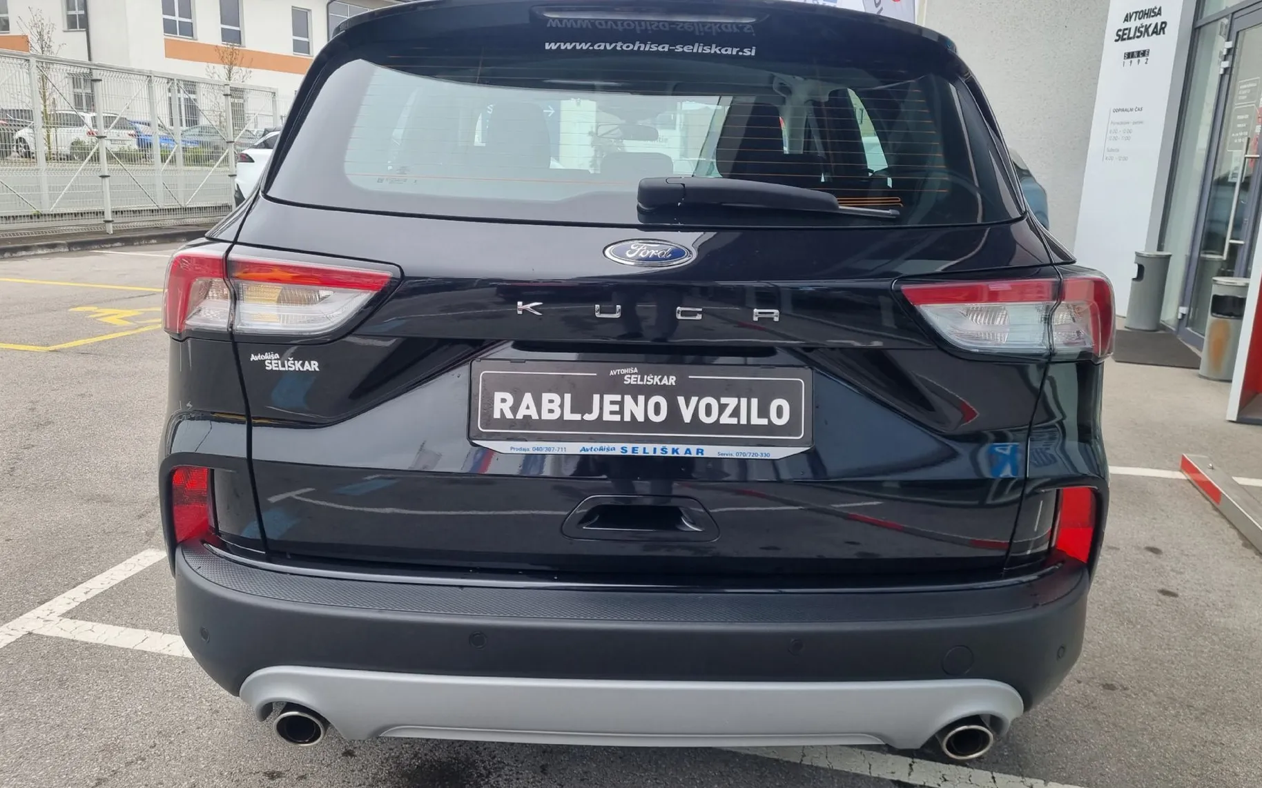 Zunanja slika - Ford Kuga - 1.5 EcoBoost - SAMO 27.891KM - NAVI-DAB-PDC-TEMP. - 5