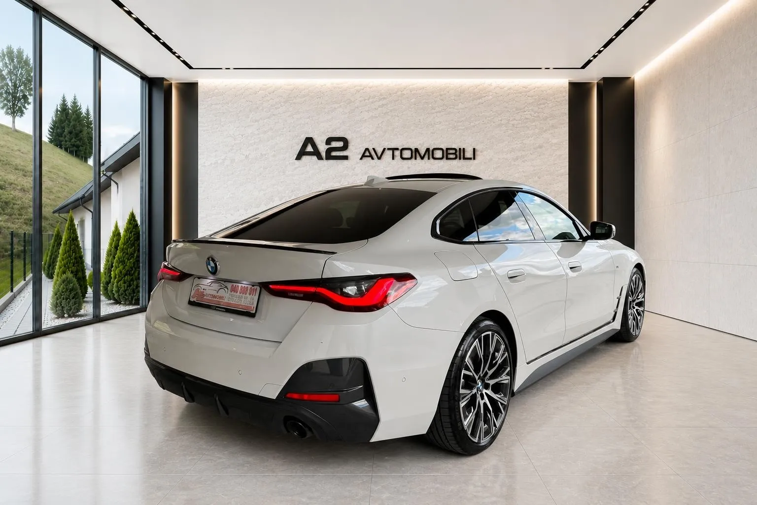 Notranja slika - BMW serija 4 Gran Coupe: - 420d xDrive Gran Coupe M-SPORT-HARMAN-KAMERA-NAVI- - 7