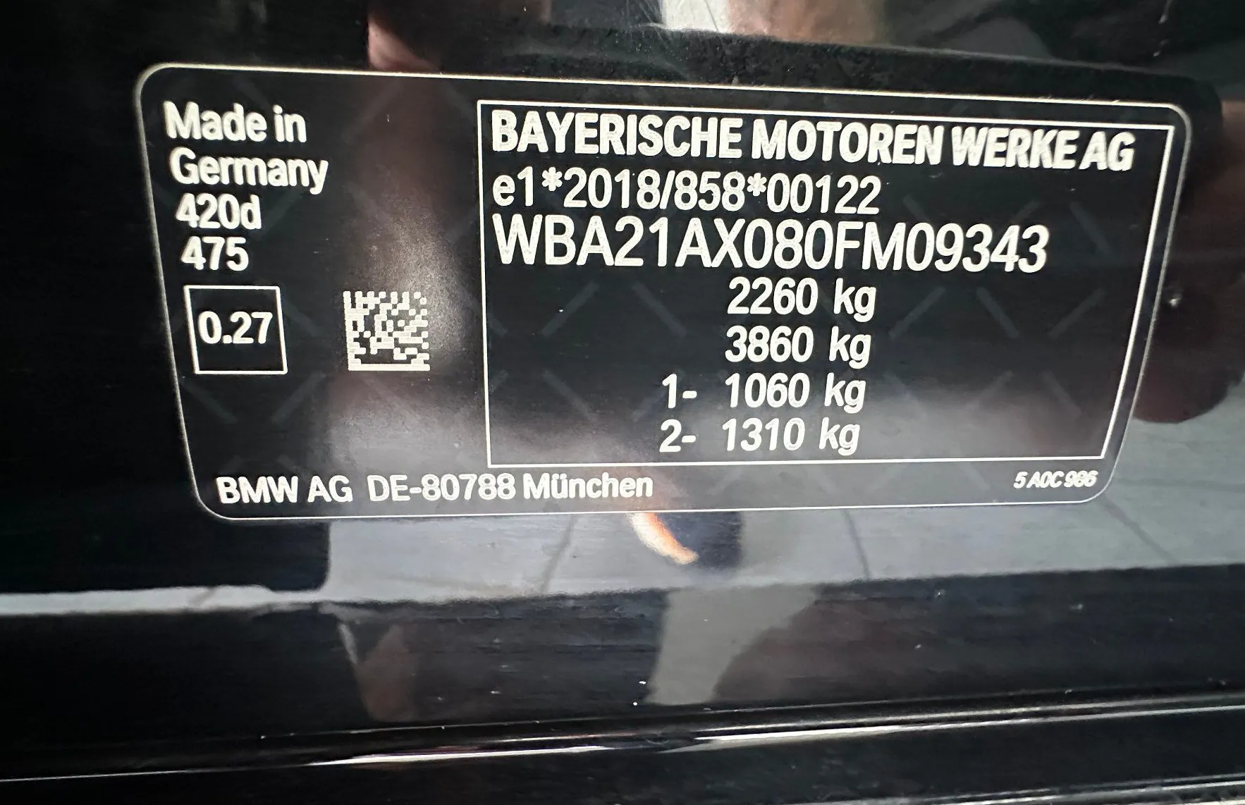Zunanja slika - BMW Serija 4 - Gran Coupe: 420d Gran Coupe Avt.USNJE.NAVI.KAMERA.LED.AL - 10