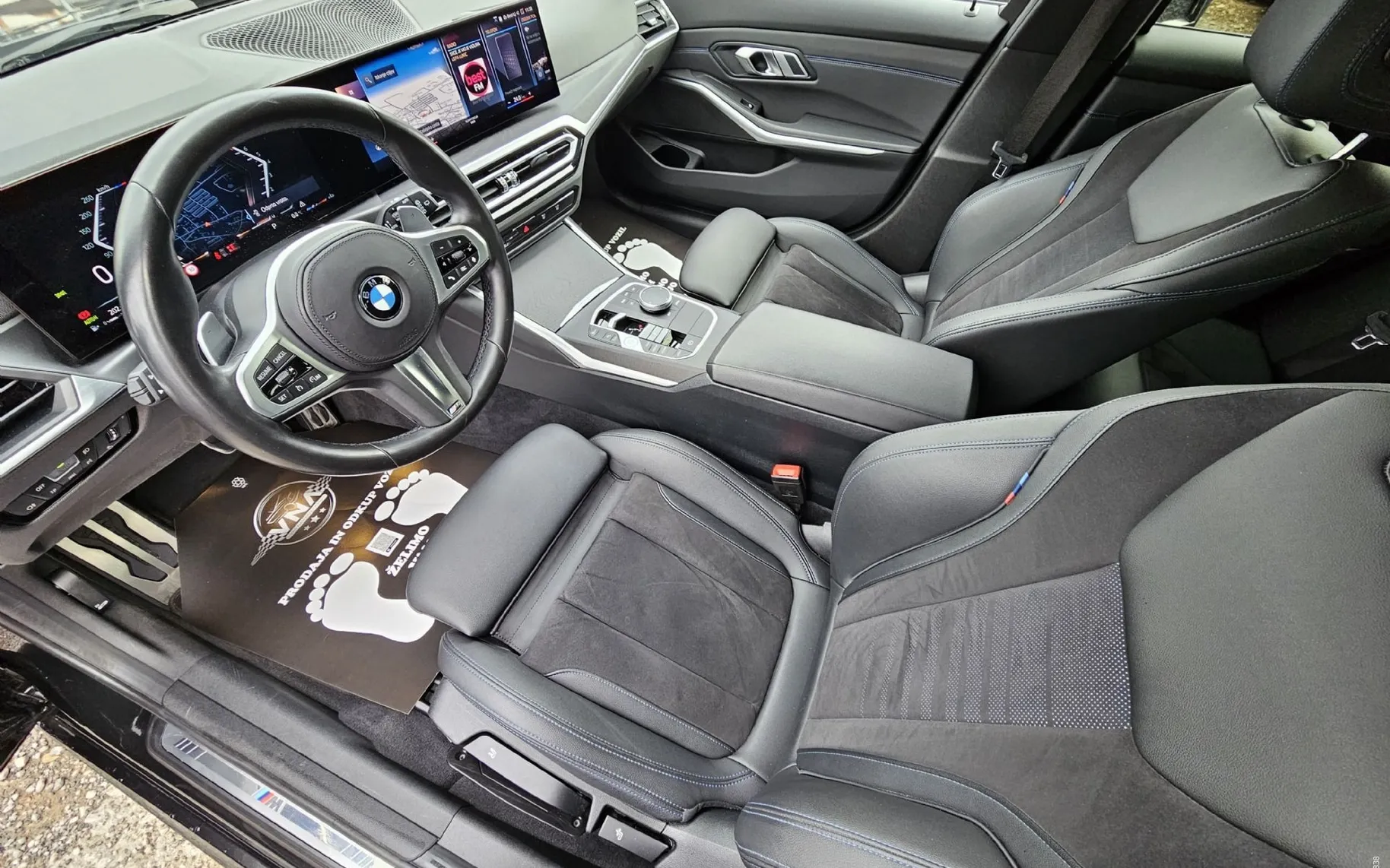 Notranja slika - BMW serija 3 Touring: - 320i M-OPTIC FACE-LIFT |LED|NAVI|PDC|ALU18|TOP|... - 7