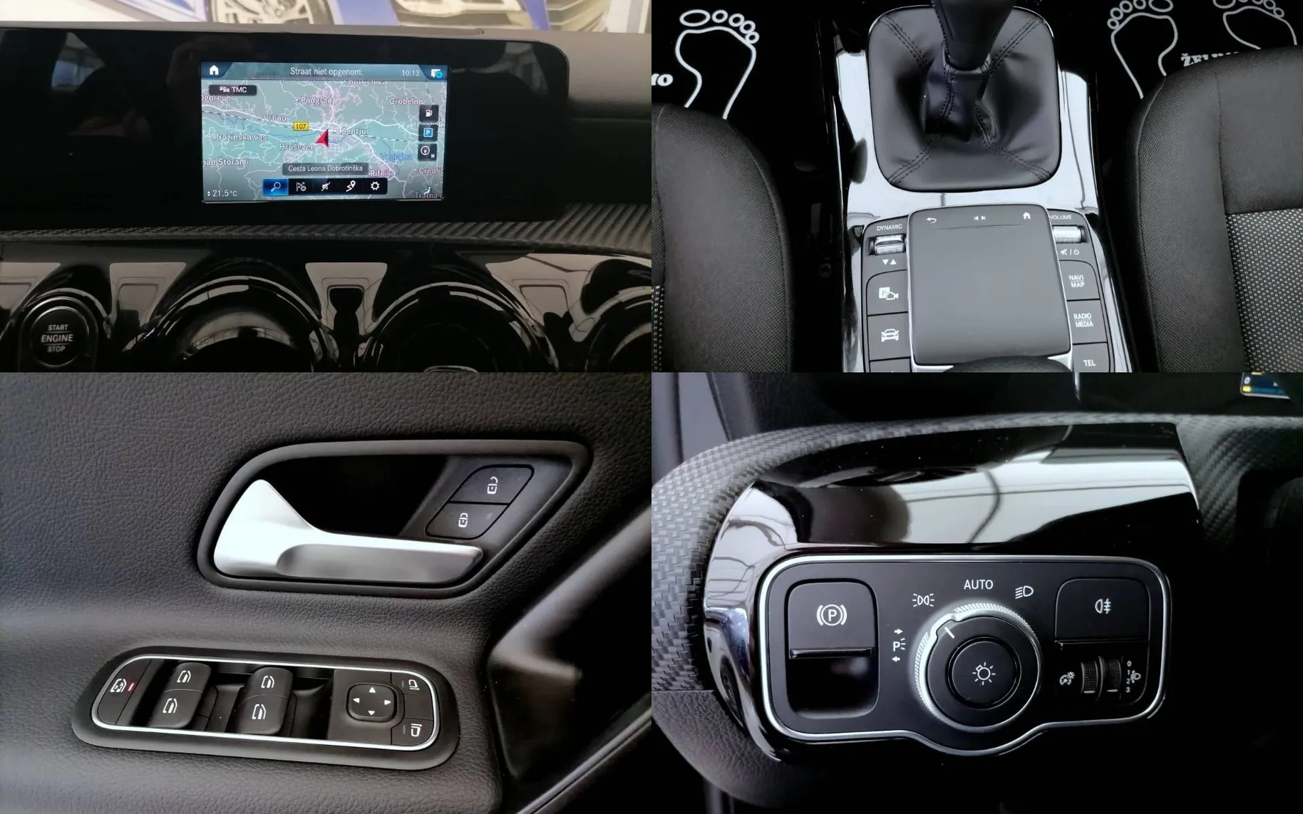 Notranja slika - Mercedes-Benz A-Razred - A 180 Progressive LED KAMERA ALU NAVI 1.LASTNIK - 10