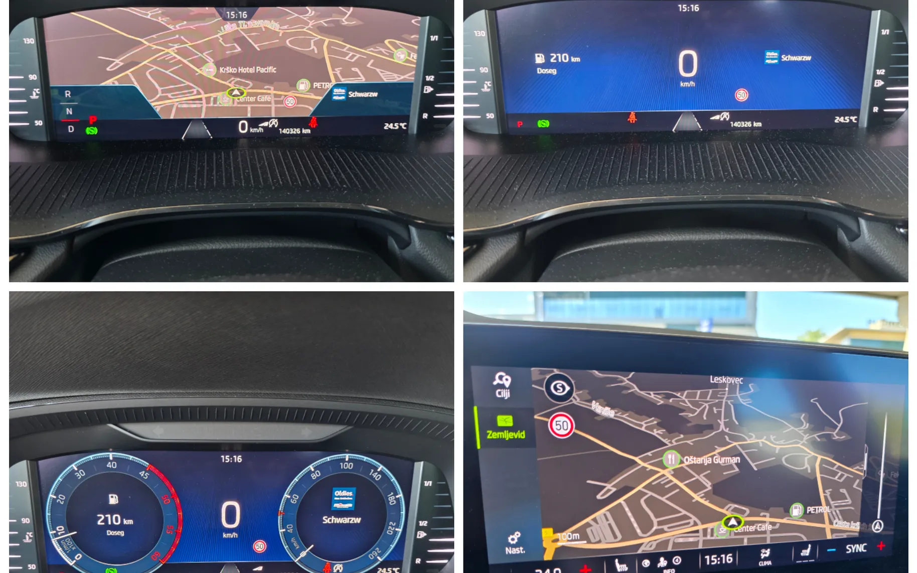 Notranja slika - Škoda Octavia - Combi 2.0 TDI Sportline DSG.MATRIX.HUD.AMBIENTAL. - 15