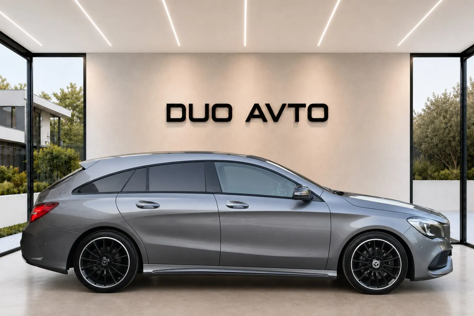 Zunanja slika - Mercedes-Benz CLA Shooting Brake - 220D-4MATIC-SHOOTING BRAKE-AMG LINE-18COL-KAMERA- - 4