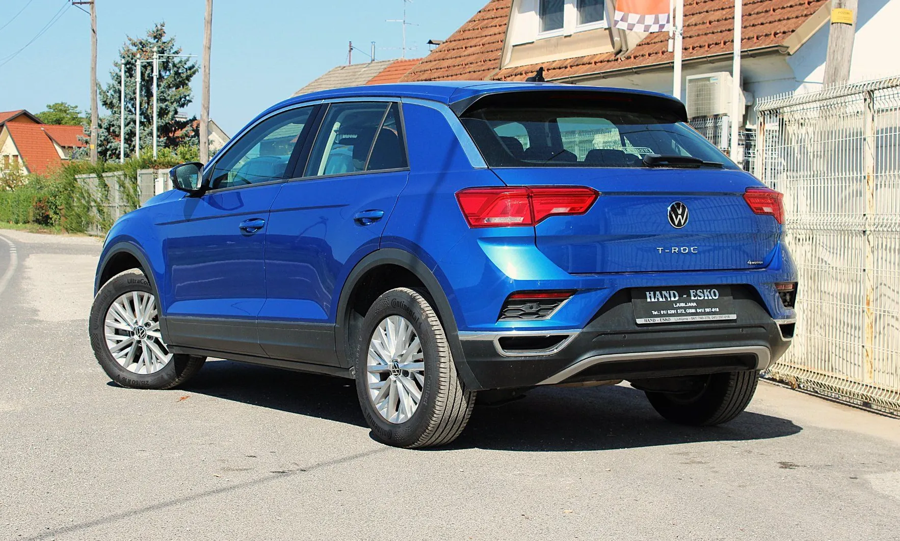 Zunanja slika - Volkswagen T-Roc - 2.0 TDI 4MOTION avt. Style 110  150  NAVI PDC ALU - 4