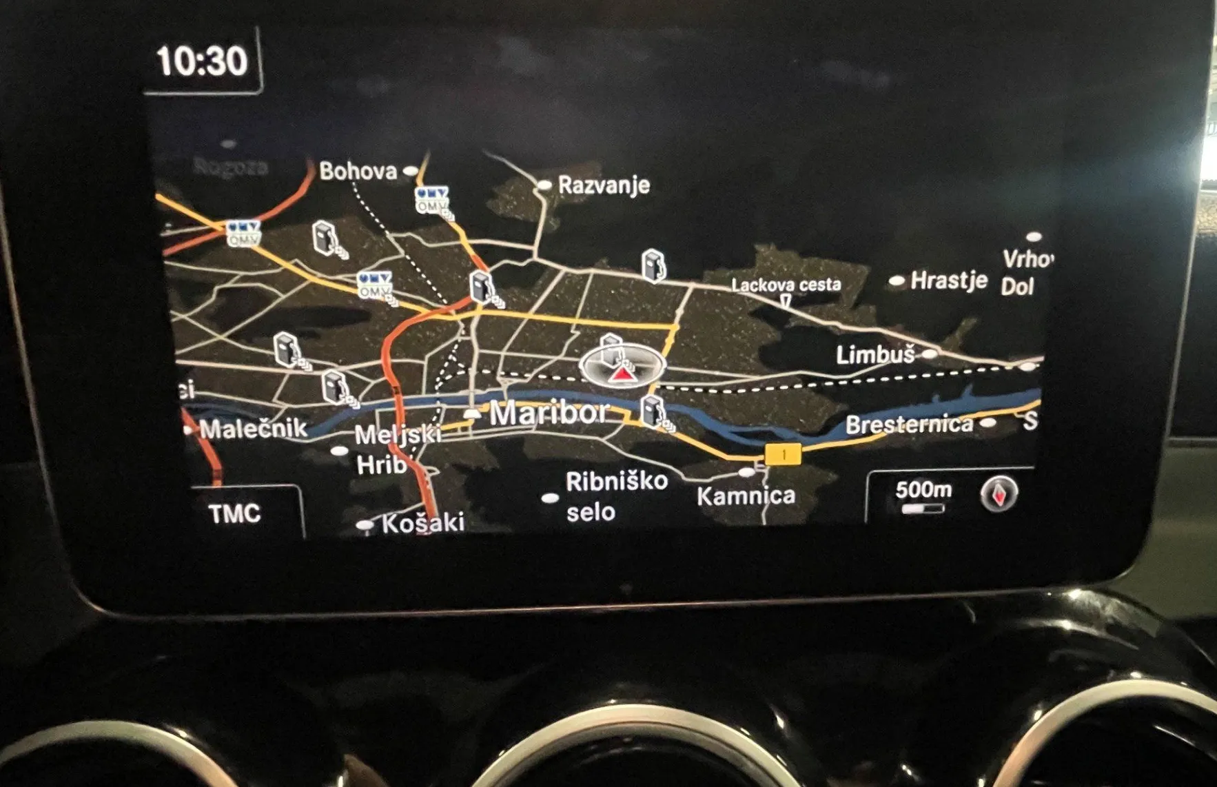 Zunanja slika - Mercedes-Benz C-Razred - C 220 d 4MATIC AMG Line Avt. LED.NAVI.USNJE.OGR.SE - 9