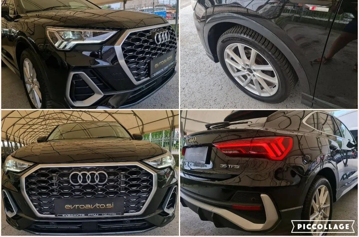 Notranja slika - Audi Q3 Sportback - 35 TFSI S line S tronic  Matrix   Virtual   Kamera - 10