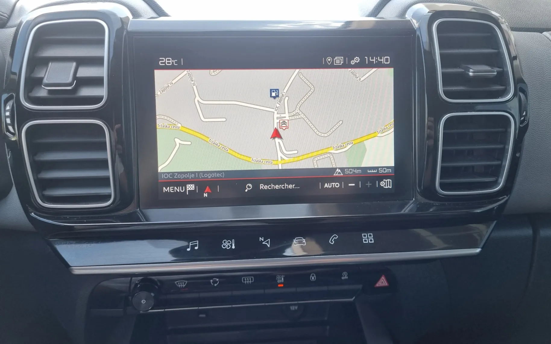 Zunanja slika - Citroën C5 - Aircross 1.2 PT Feel - VLEČNA KLJUKA - POTRJENA SERVISNA - 23