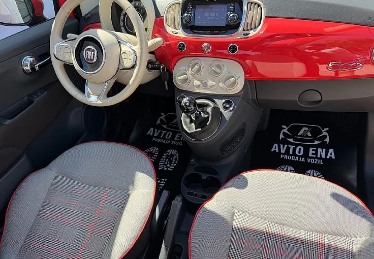 Zunanja slika - Fiat 500C - 1.2 8V - LED - CABRIO - KLIMA - ALU16 - 11