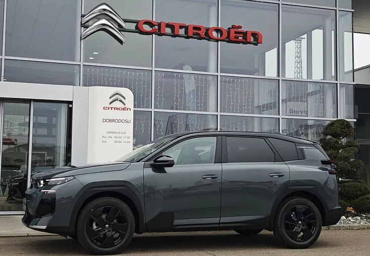 Zunanja slika - Citroën C5 Aircross - PLUS Hibrid 145 avtomatik + Paket Techno. Zima. Gr - 3