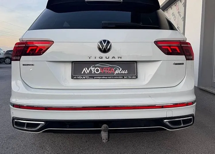 Zunanja slika - VW Tiguan Allspace - 2.0 TDI SCR 4MOTION BMT avt 147kW R-Line Virtual - 6