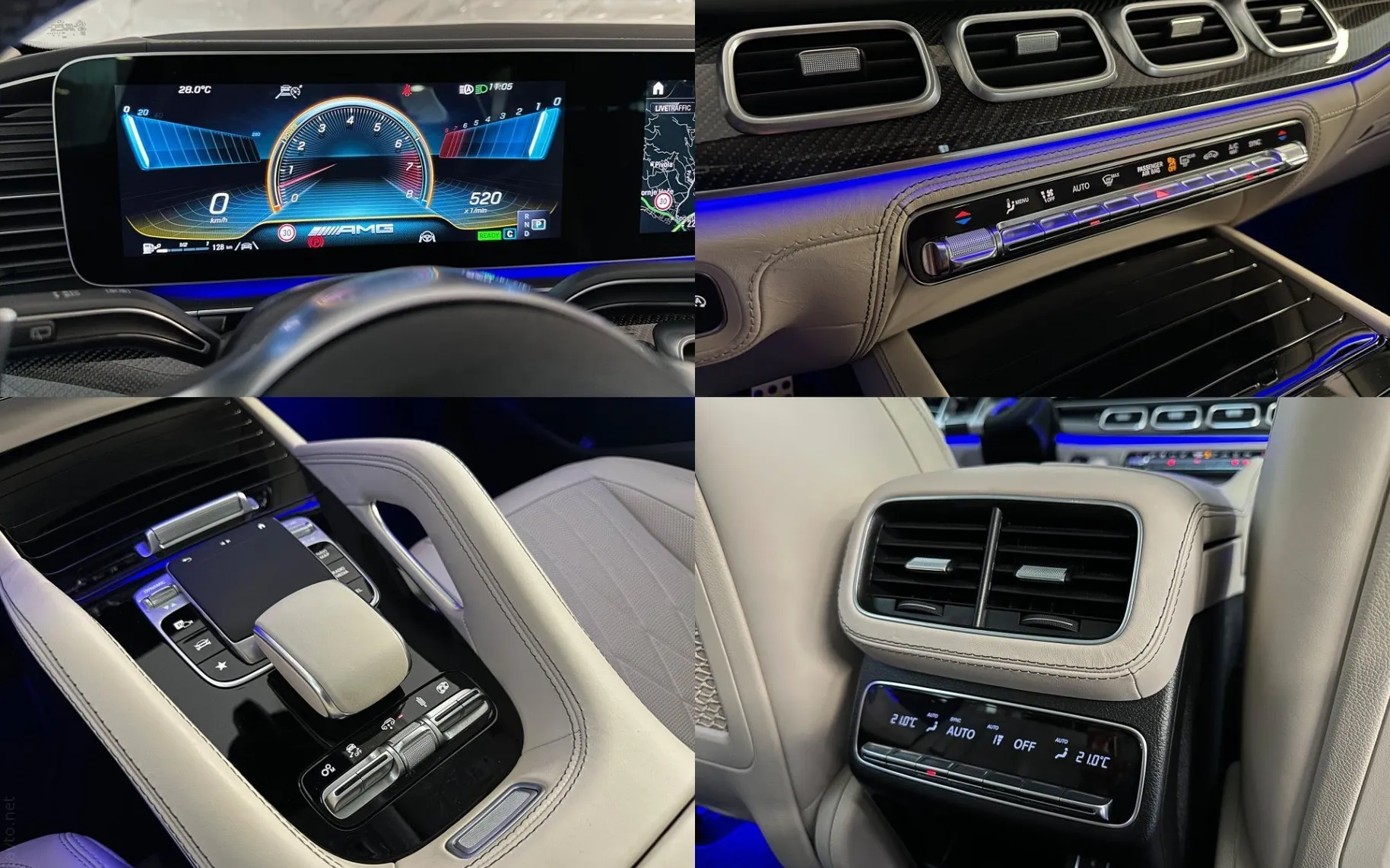 Notranja slika - Mercedes-Benz GLE-Razred - AMG 53 4Matic+|Pano|ACC|Hlaj|360K|Kljuka|Masaža| - 11