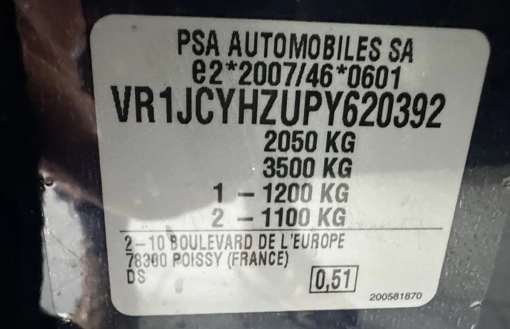 Zunanja slika - DS DS 7 - BlueHDi 130 S S Performance Line Avt.KAMERA.NAVI - 16