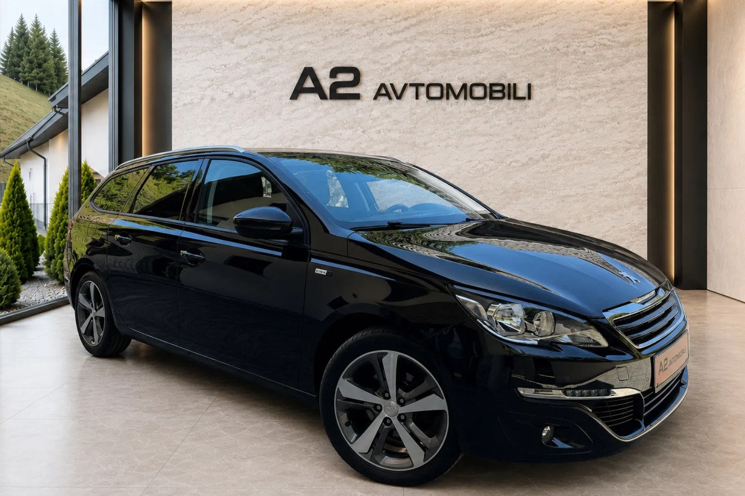Notranja slika - Peugeot 308 - SW 1.2 i -SLOVENSKI-DIGI.KLIMA-ALU-PDC-VELIK ZASLO - 7