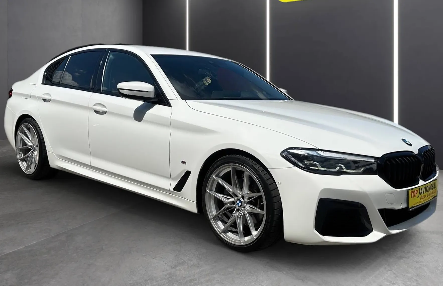 Zunanja slika - BMW Serija 5 - : 520d M PAKET LED NAVI PDC KAMERA TEM DAB EL SEDE - 10