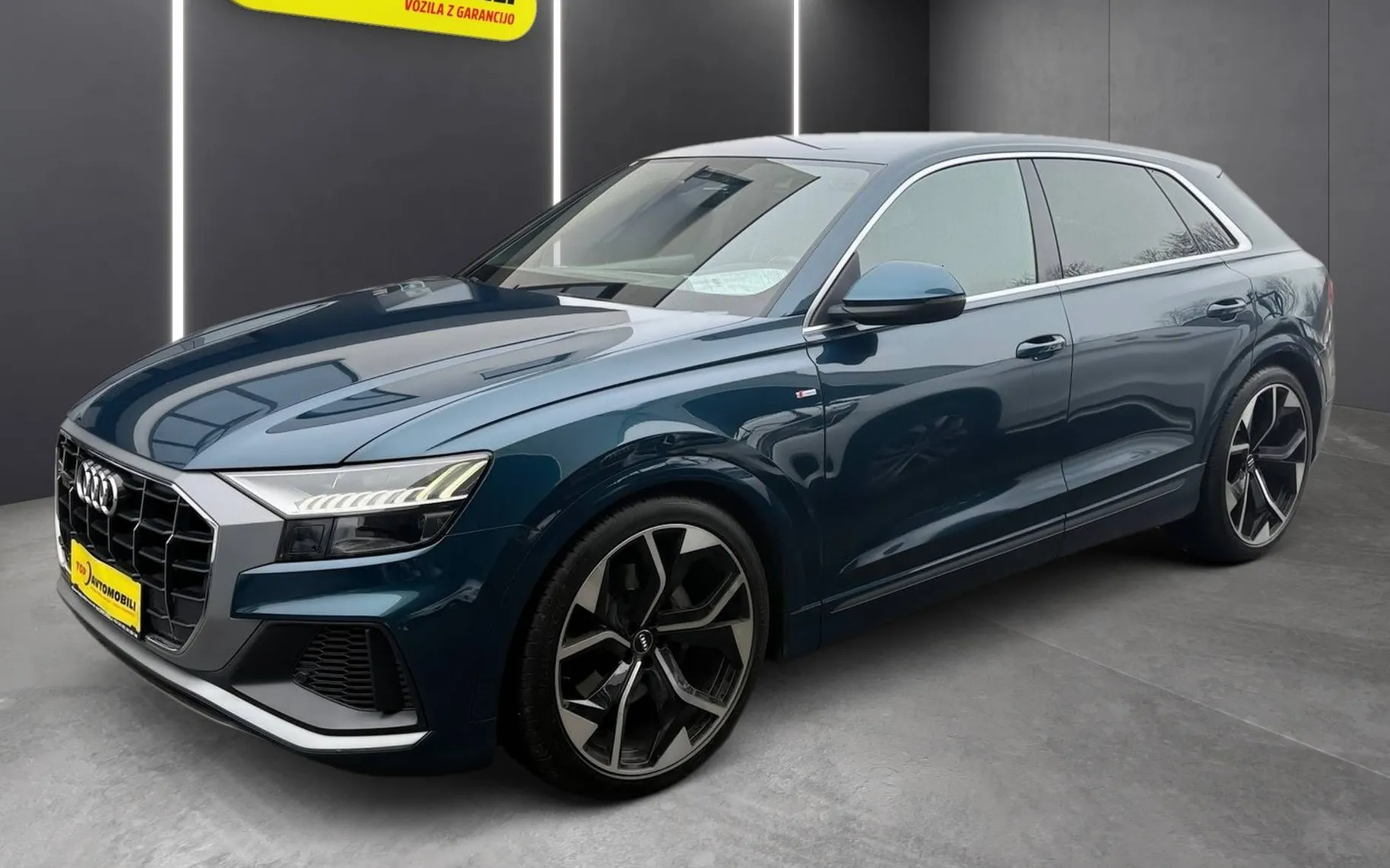 Zunanja slika - Audi Q8 - 50 TDI Q S LINE HD MATRIX ZRAČNO RADAR KAMERA ... - 3