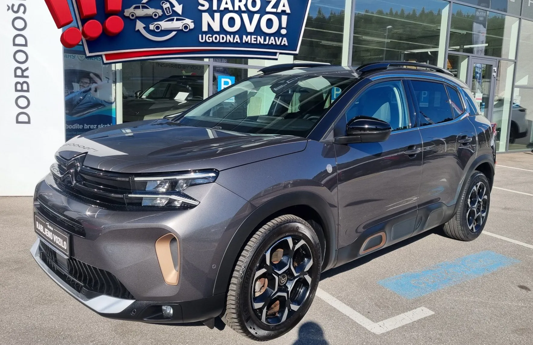 Zunanja slika - Citroën C5 Aircross - 1.2  C-Series Avtomatik - ZNANA ZGODOVINA VOZILA - 1
