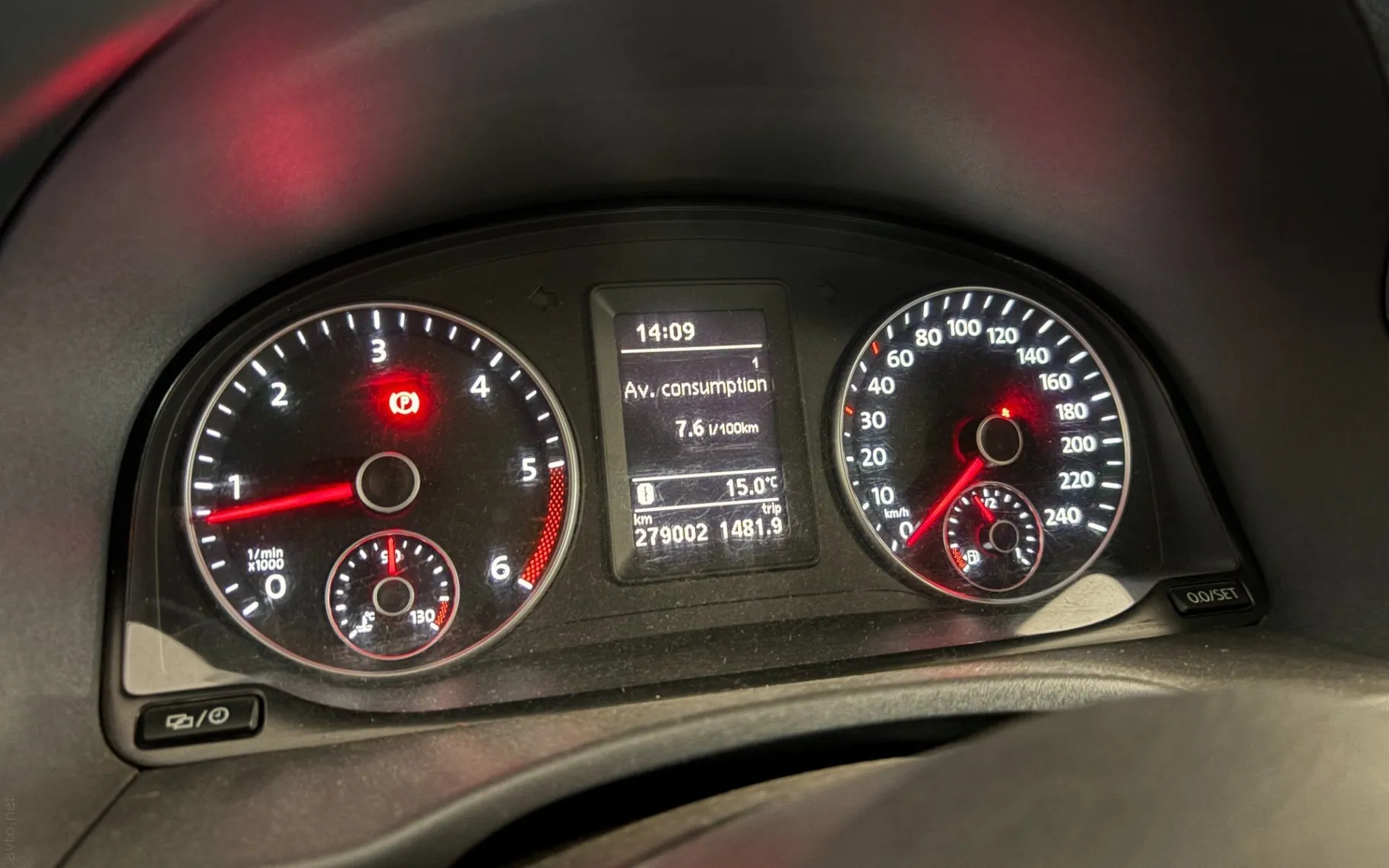 Notranja slika - Volkswagen Caddy - 1.6 TDI - 10