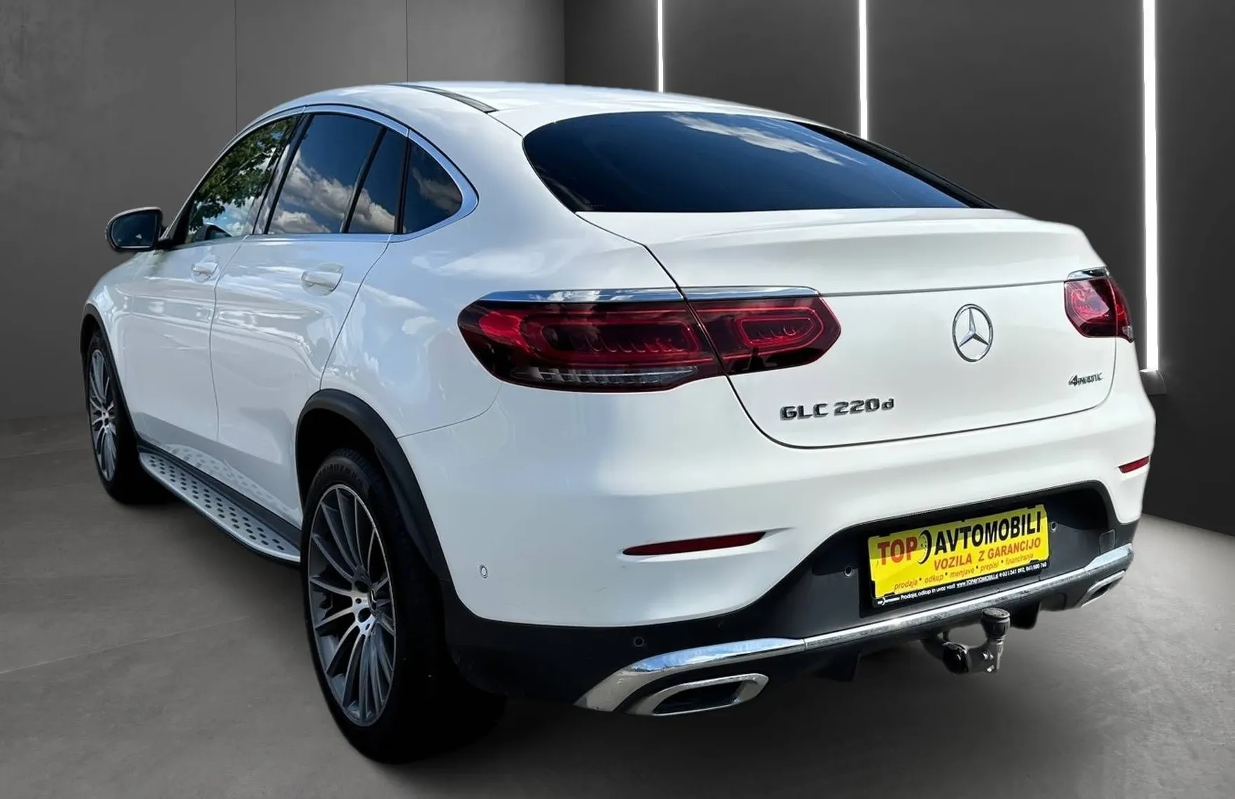 Zunanja slika - Mercedes-Benz GLC-Razred - GLC coupe 220d 4MATIC AMG LINE LED RADAR KAM 360 USNJE NAVI - 6