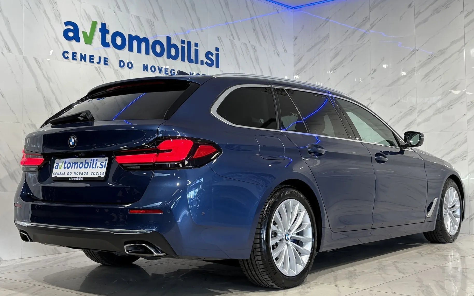 Zunanja slika - BMW serija 5 Touring: - 40d|xDrive|M|ACC|Laser|HUD|Kamera|TV|Gretje|Klju.. - 4