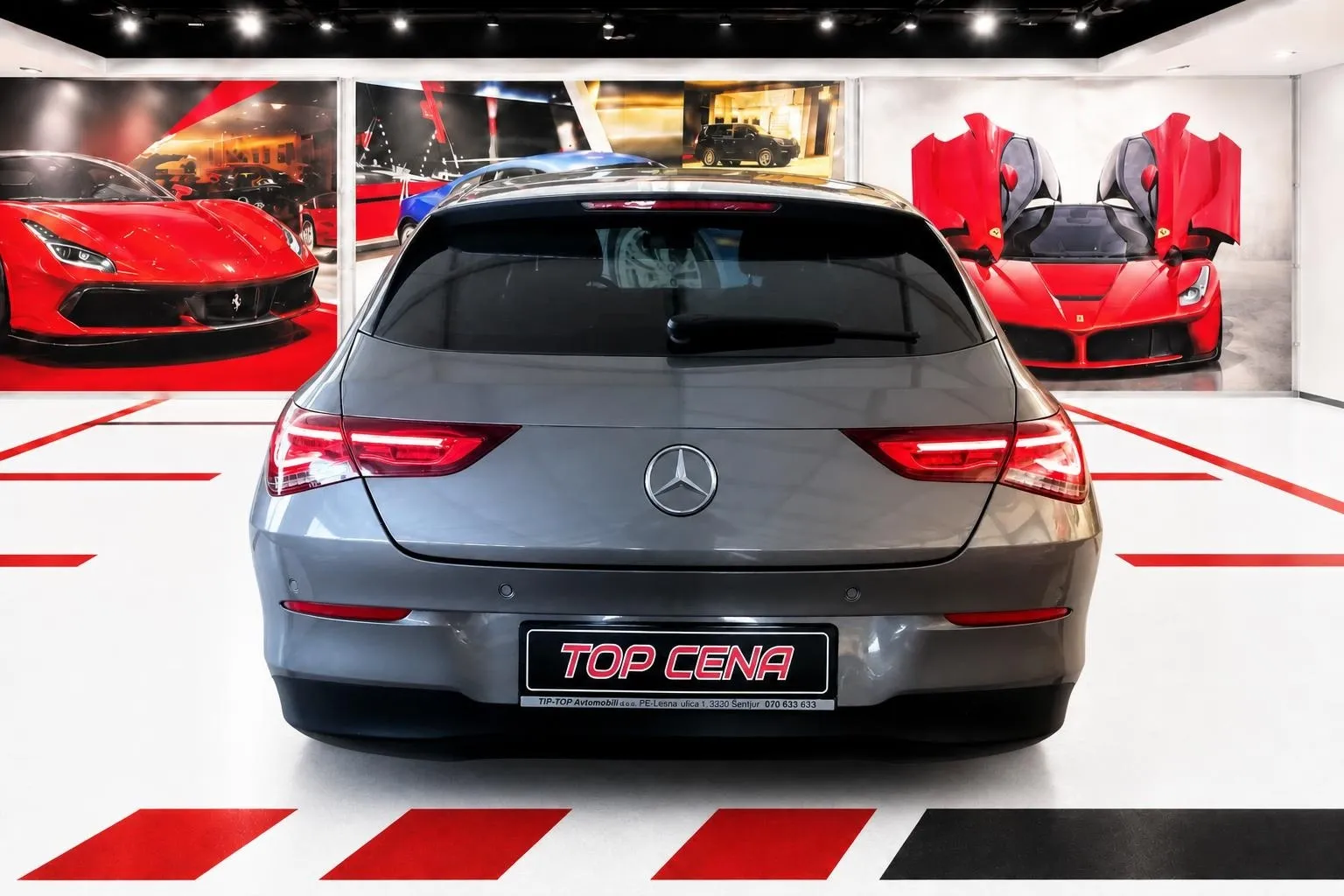 Zunanja slika - Mercedes-Benz CLA Shooting Brake - CLA 180 d FULL LED NAVI KAMERA 360 ALU 1.LASTNIK - 4