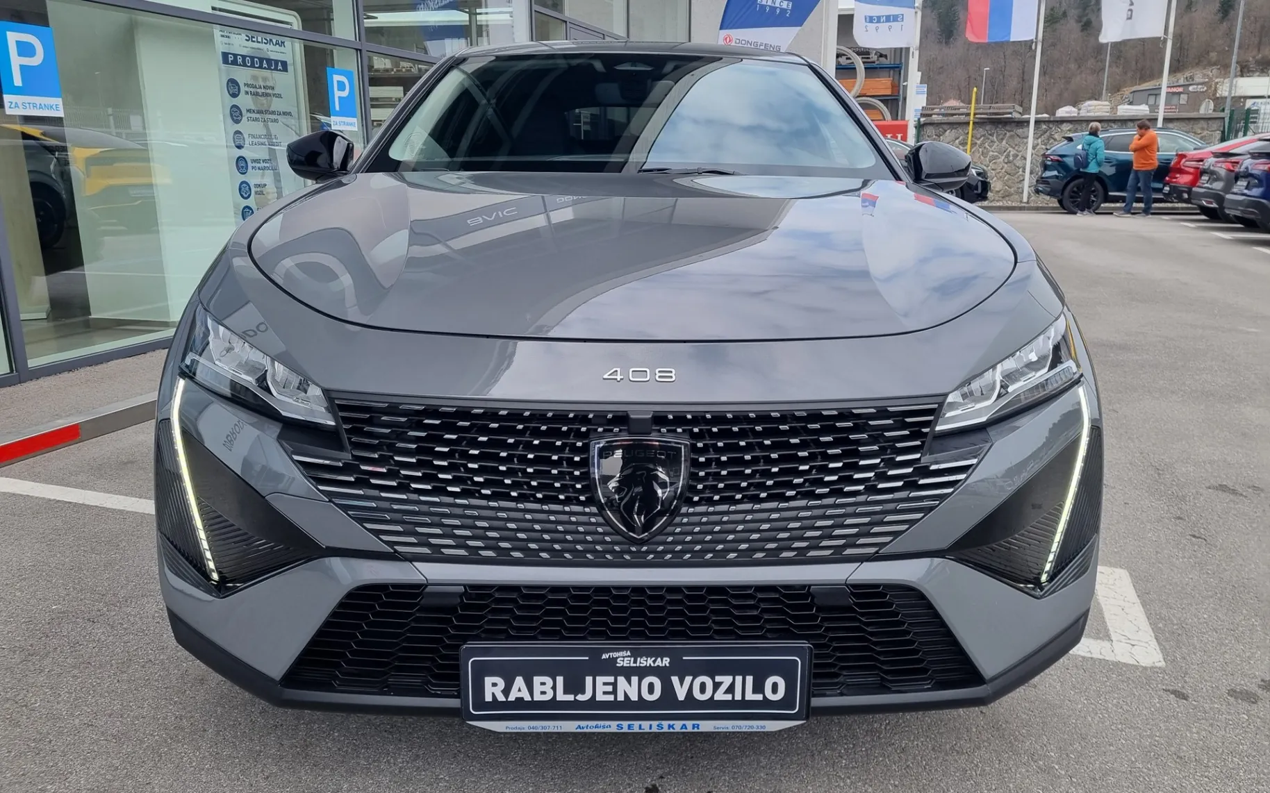 Zunanja slika - Peugeot 408 - 1.2 PURETECH MHEV - ODLIČNO OHRANJEN + TOP OPREMA - 2