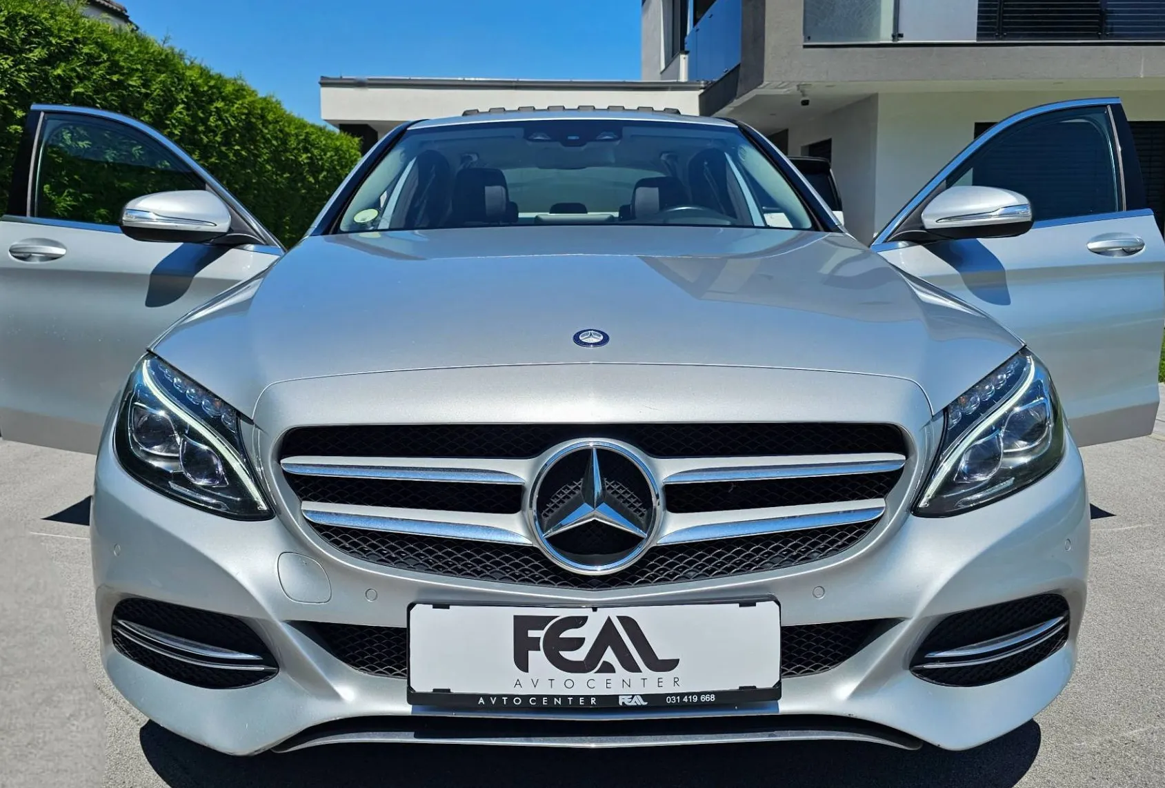 Zunanja slika - Mercedes-Benz C-Razred - C 220 D-AVT-SPORT-LED-HEAD UP-USNJE-ŠIBEDAH-1 LAS - 7