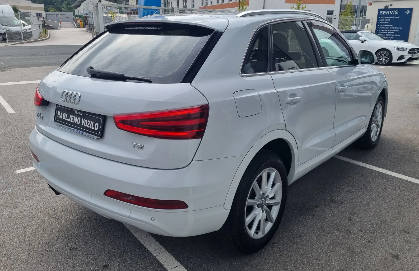 Zunanja slika - Audi Q3 - 2.0 TDI - SLOVENSKO POREKLO - LEPO OHRANJEN - 8