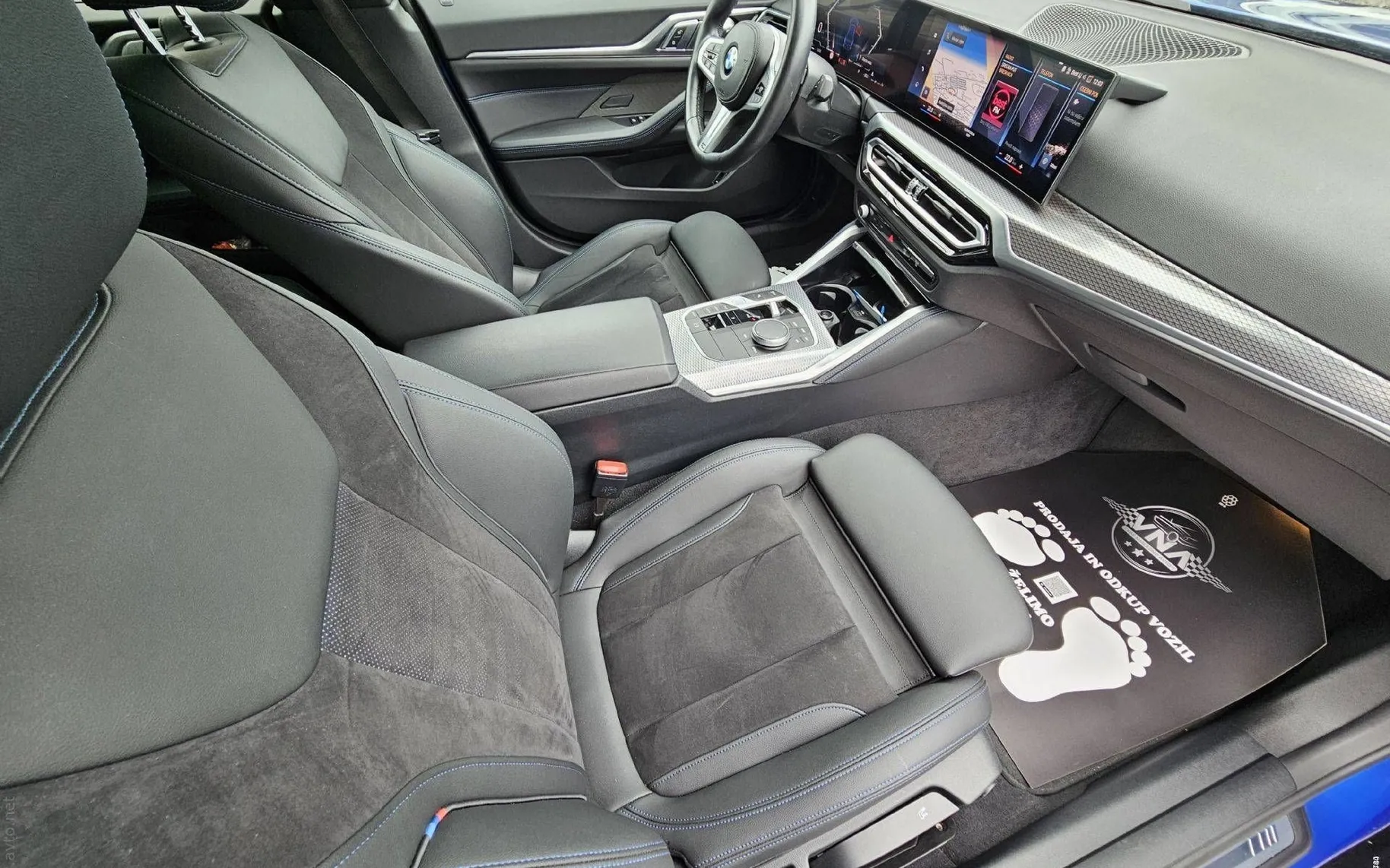 Notranja slika - BMW serija 4 Gran Coupe: - 420d xDrive M-OPTIC |VIRTUAL|NAVI|A19|RADAR|... - 9