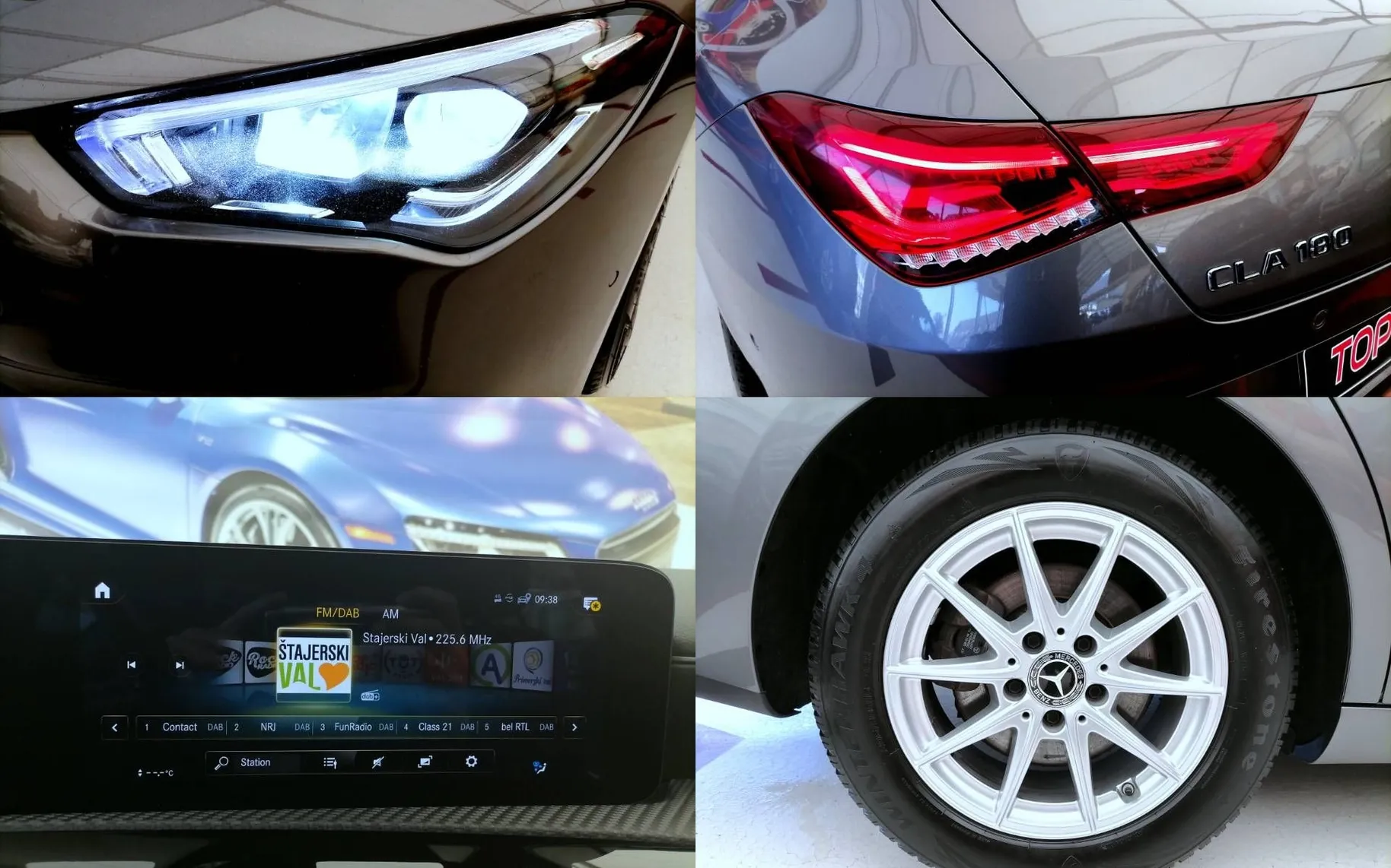 Notranja slika - Mercedes-Benz CLA Shooting Brake - 2.0 d Shooting Brake FULL LED AUTOMATIC 1.LASTNIK - 11