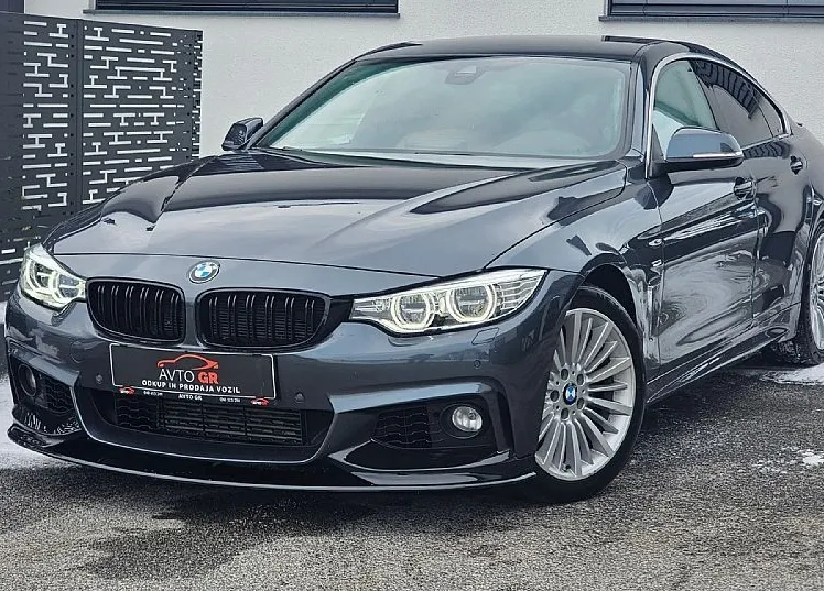 Zunanja slika - BMW Serija 4 - Gran Coupe: 420d xDrive-AUT.- M Look- LE 175.000KM- LED- - 19