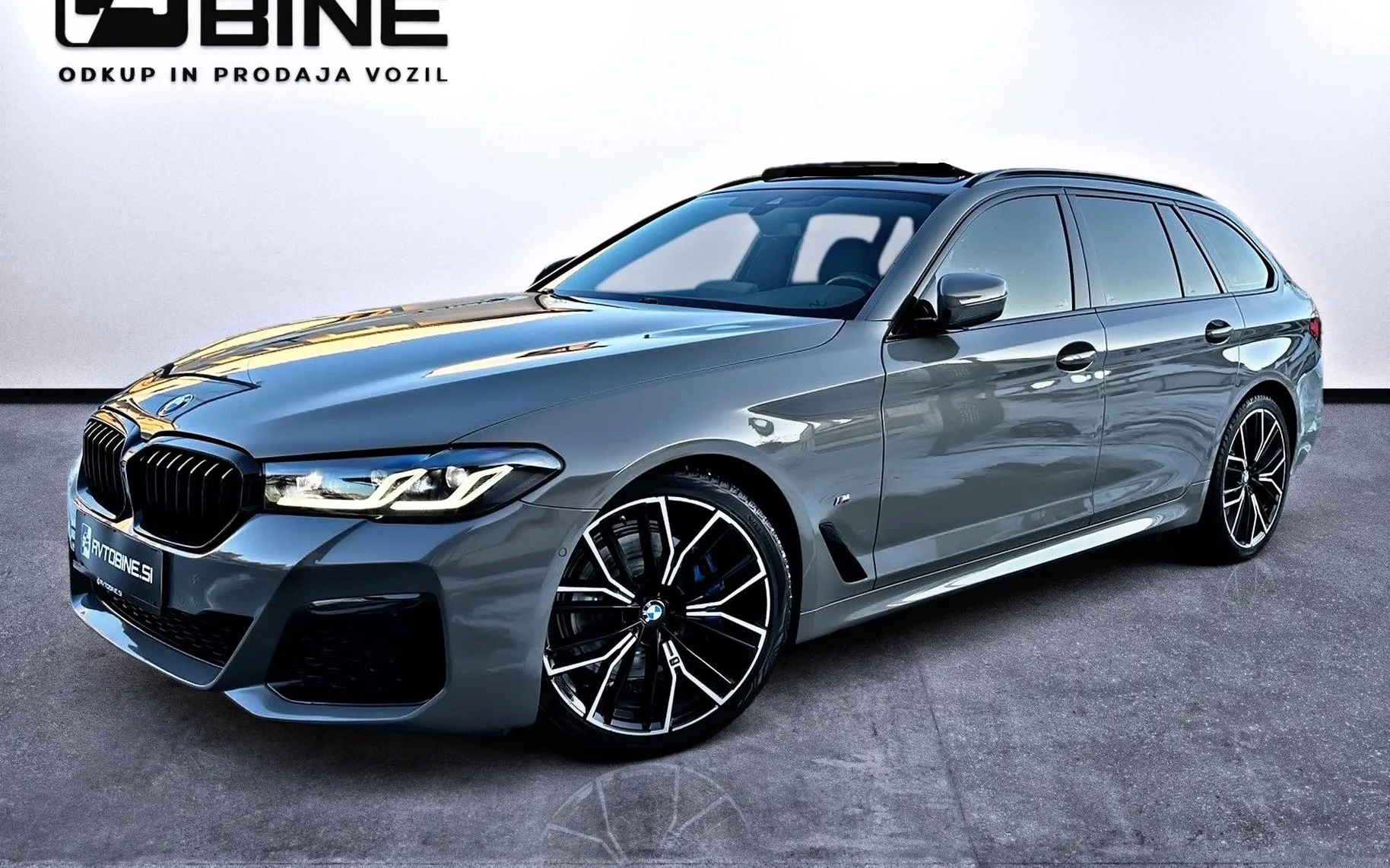 Zunanja slika - BMW serija 5 Touring: - 520D•M PAKET•PANO•NARDO•FACELIFT•LED•KOT NOV - 3