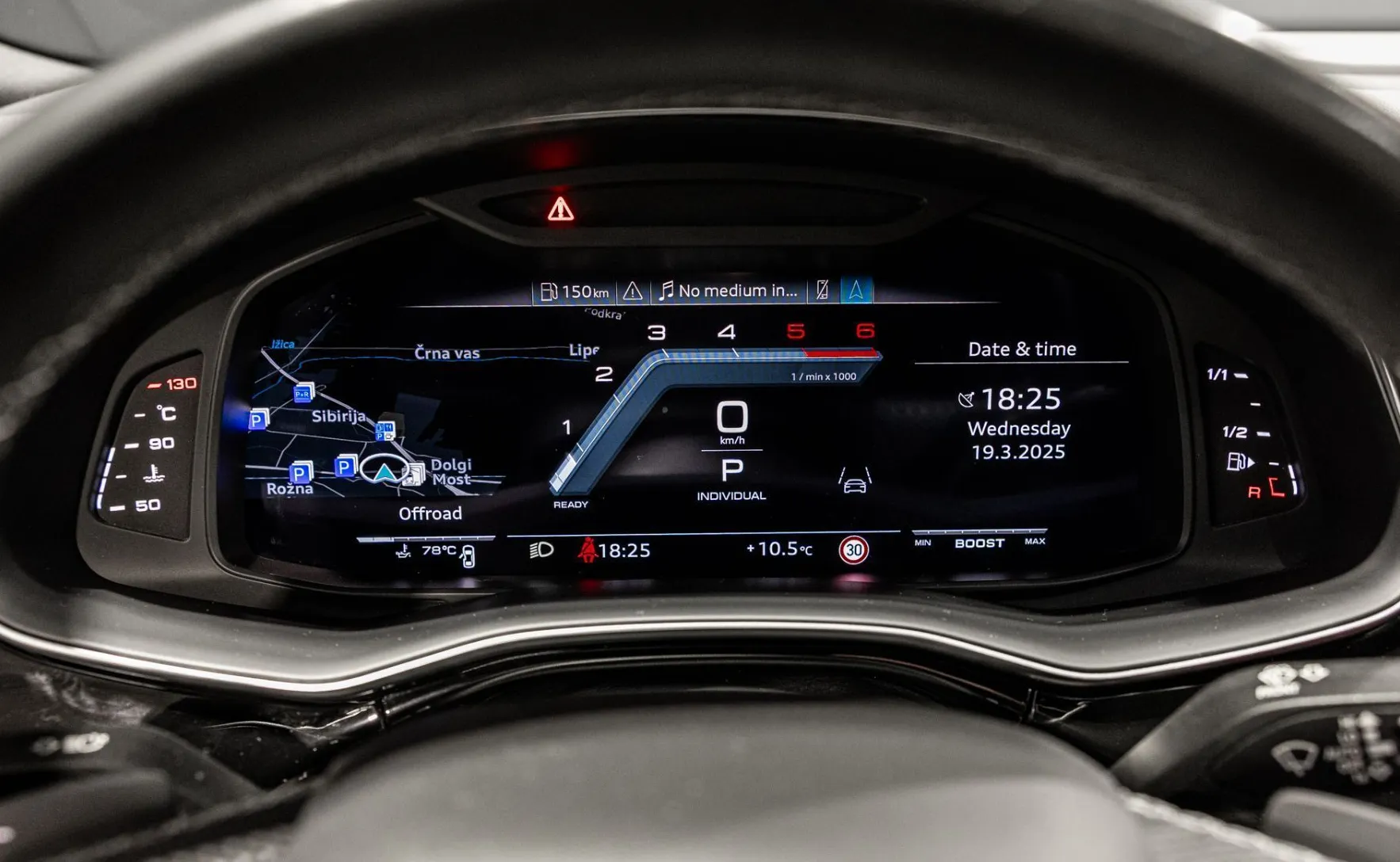Zunanja slika - Audi SQ8 - MATRIX-KEYLESS-PANO-ZRAČNO-USNJE-VIRTUAL-HLAJ-22C - 12