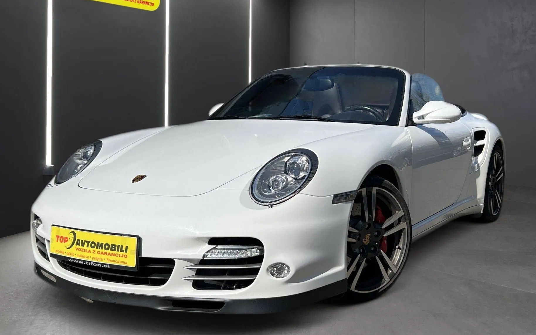 Zunanja slika - Porsche 911 Cabriolet - Turbo S XENON NAVI PDC GRETJE HLAJENJE TEM TOP - 1