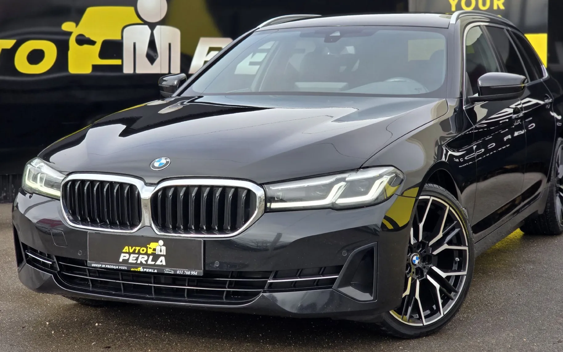 Zunanja slika - BMW Serija 5 - Touring: 520 d 2.0 140KW-M-NEMŠKI-KOT NOV-ALU 20 - 1