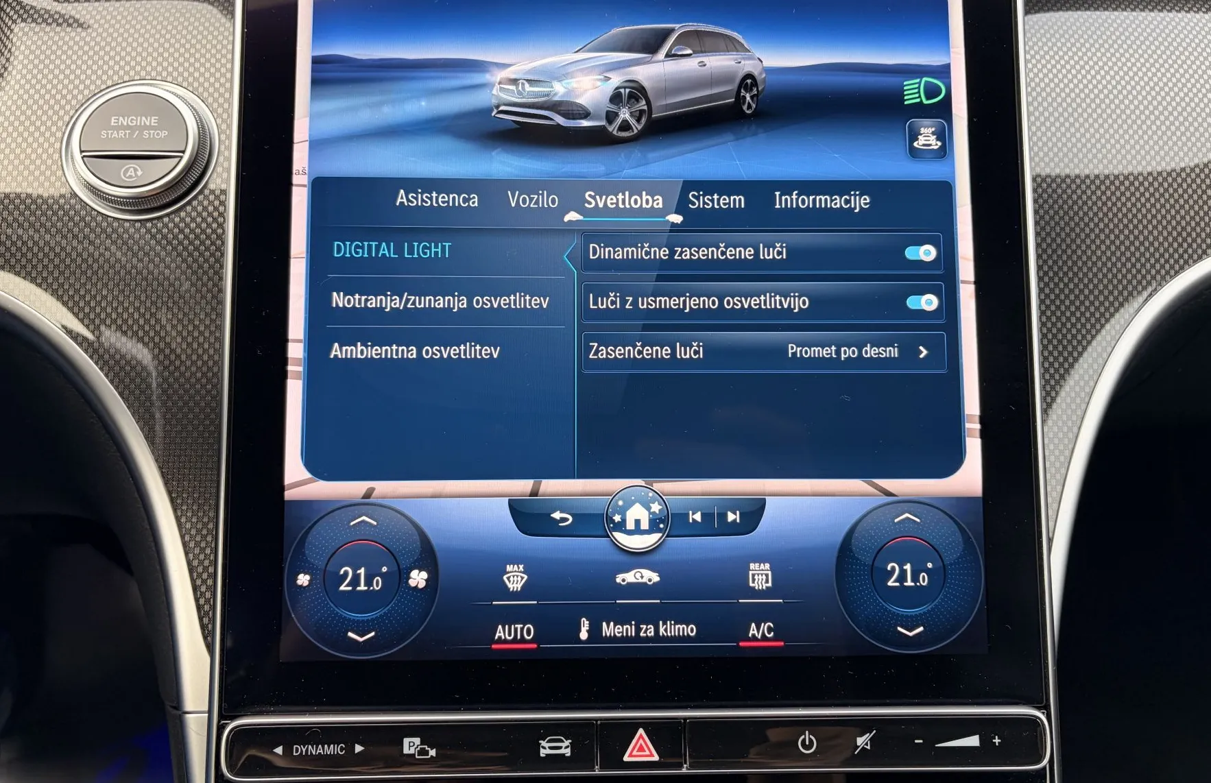 Zunanja slika - Mercedes-Benz C-Razred - C 220d T AMG Line Avt. - 18