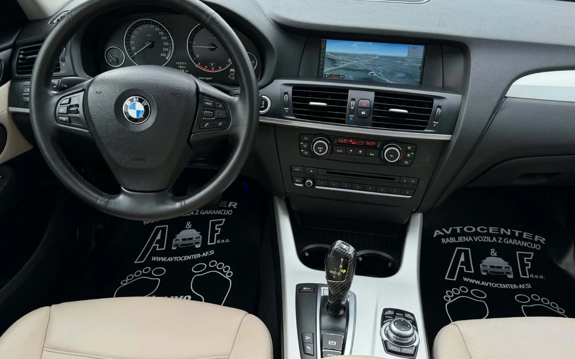 Notranja slika - BMW serija X3: - 2.0XD-4X4-AUT-PANORAMA-LIZING ZA TUJCE-NAVI- - 9