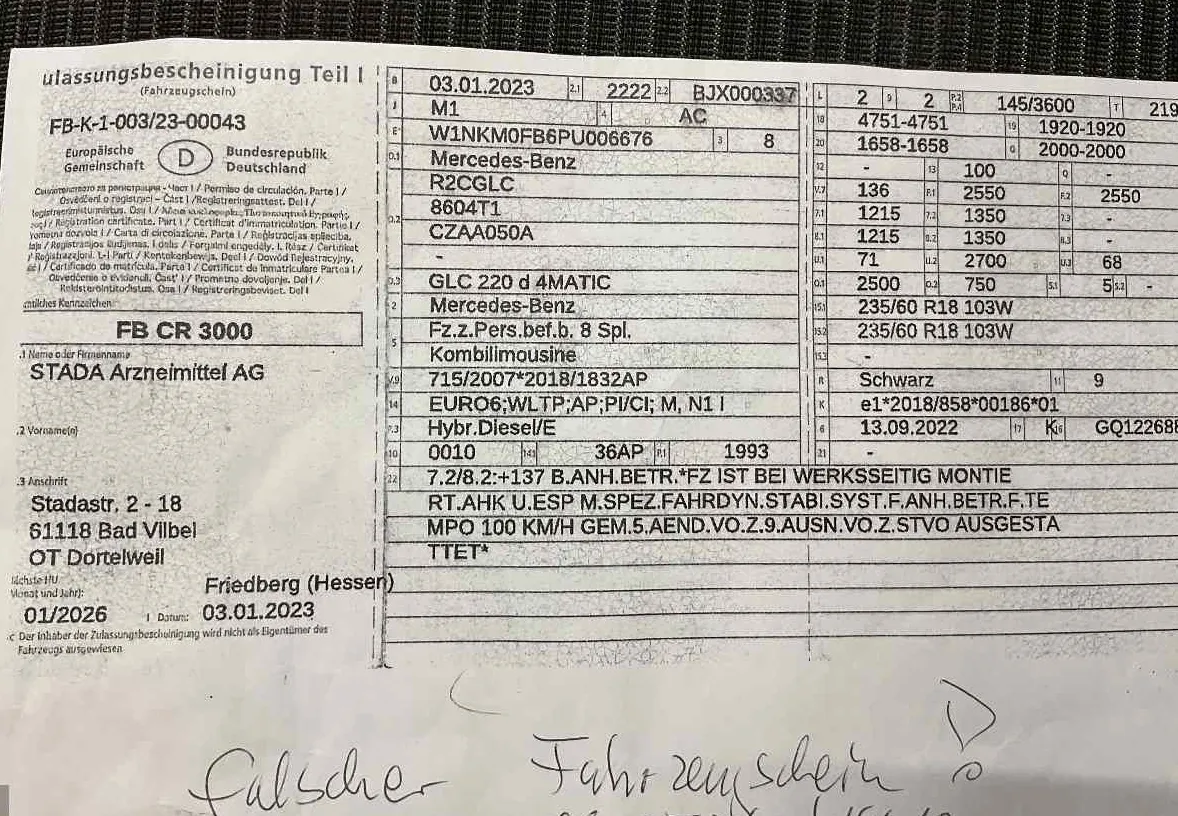 Zunanja slika - Mercedes-Benz GLC-Razred - GLC 220d 4MATIC Avantgarde Avt.NEMŠKI+4ALU.KAMERA - 17