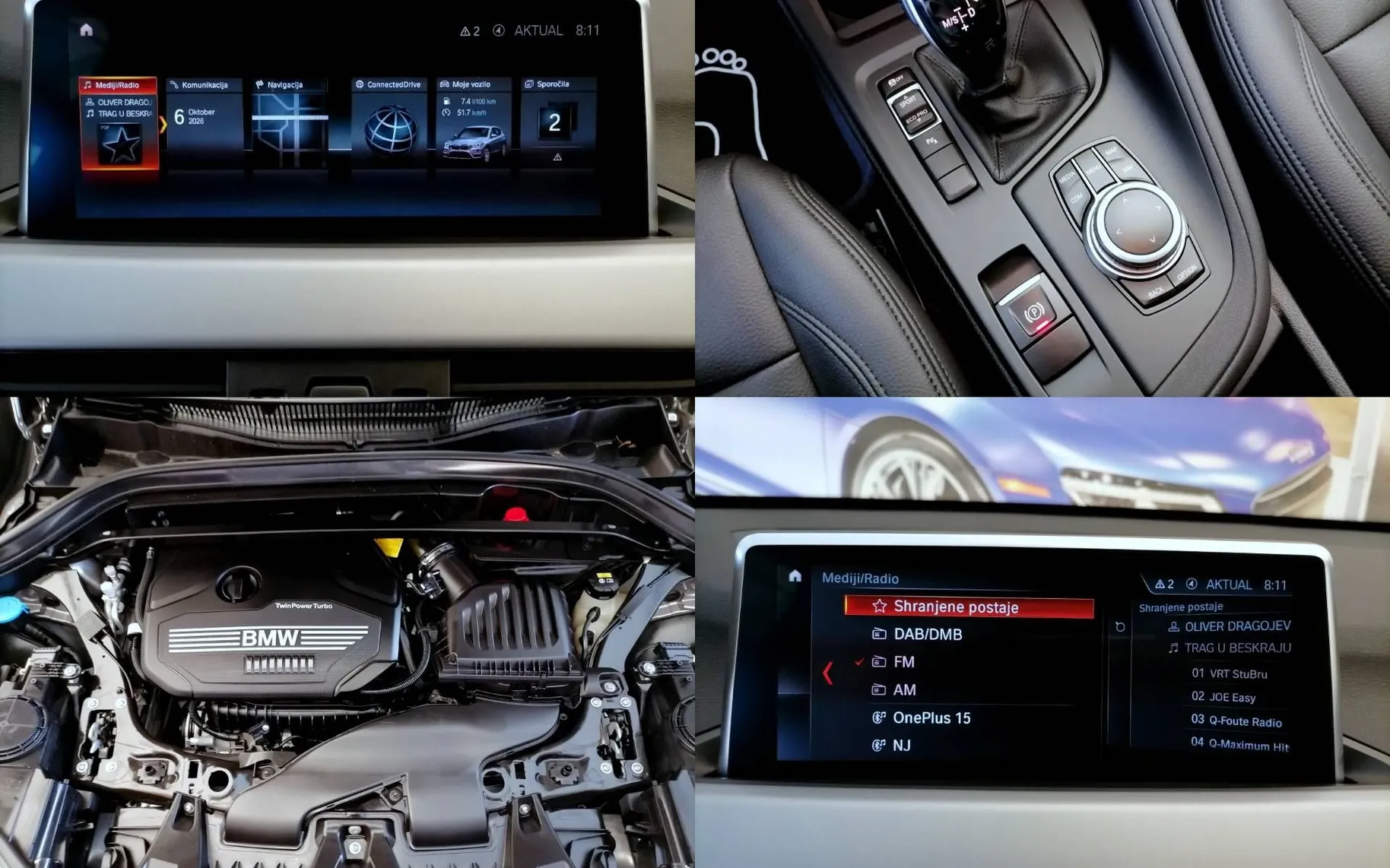 Notranja slika - BMW serija X1: - sDrive18i Advantage LED NAVI PDC ALU AUTOMATIC-TOP - 10