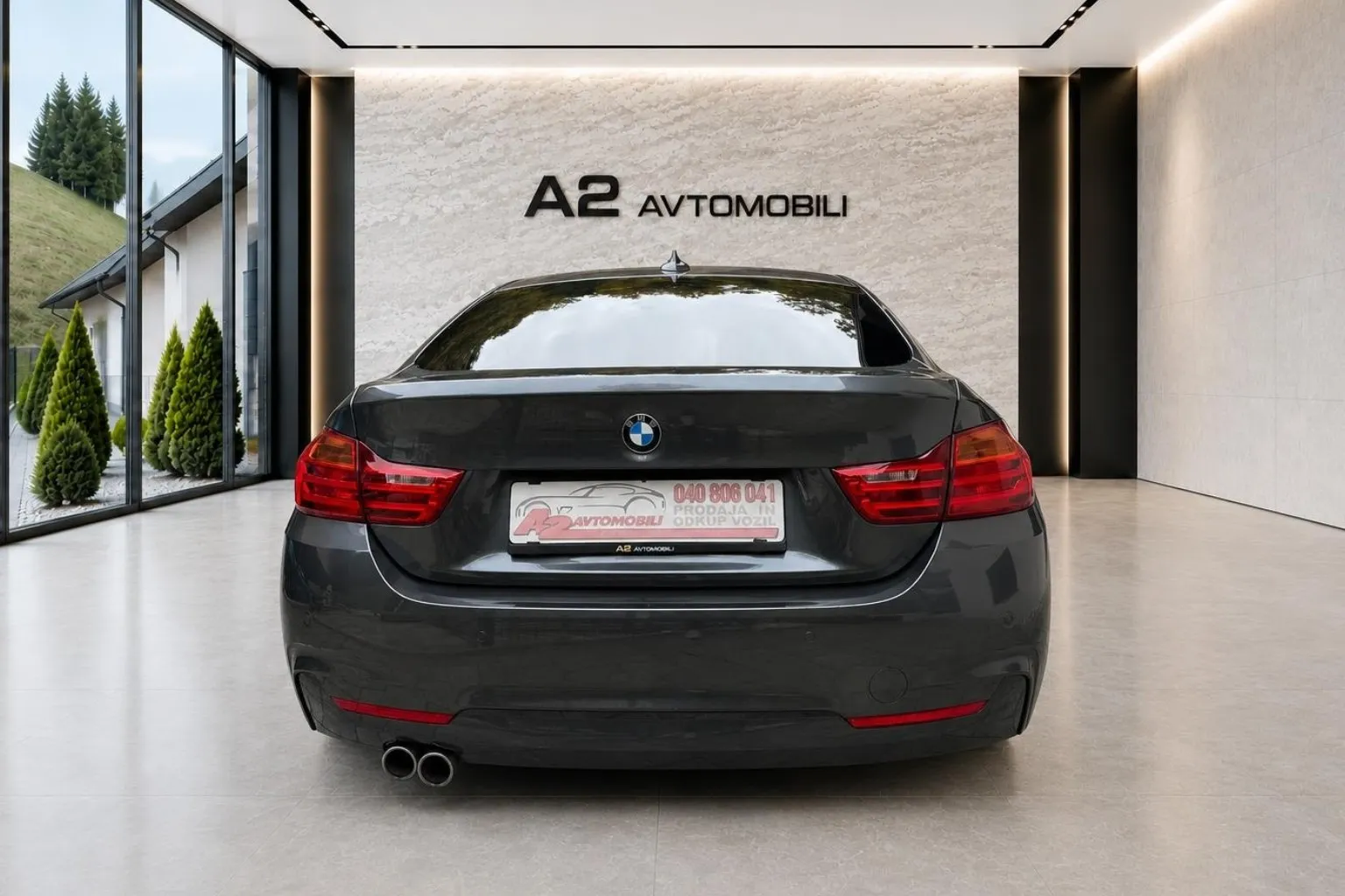 Zunanja slika - BMW serija 4 Gran Coupe: - 420d xDrive  M Sport -NAVI-MEMORY-PDC-ALU- - 5