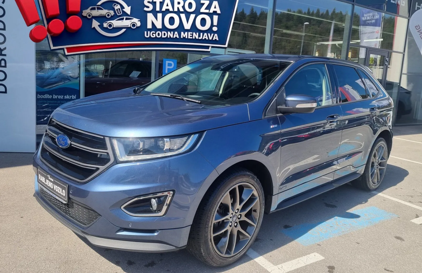 Zunanja slika - Ford Edge - AWD 2.0 TDCi ST-Line - AVTOMATIK + BOGATA OPREMA - 1