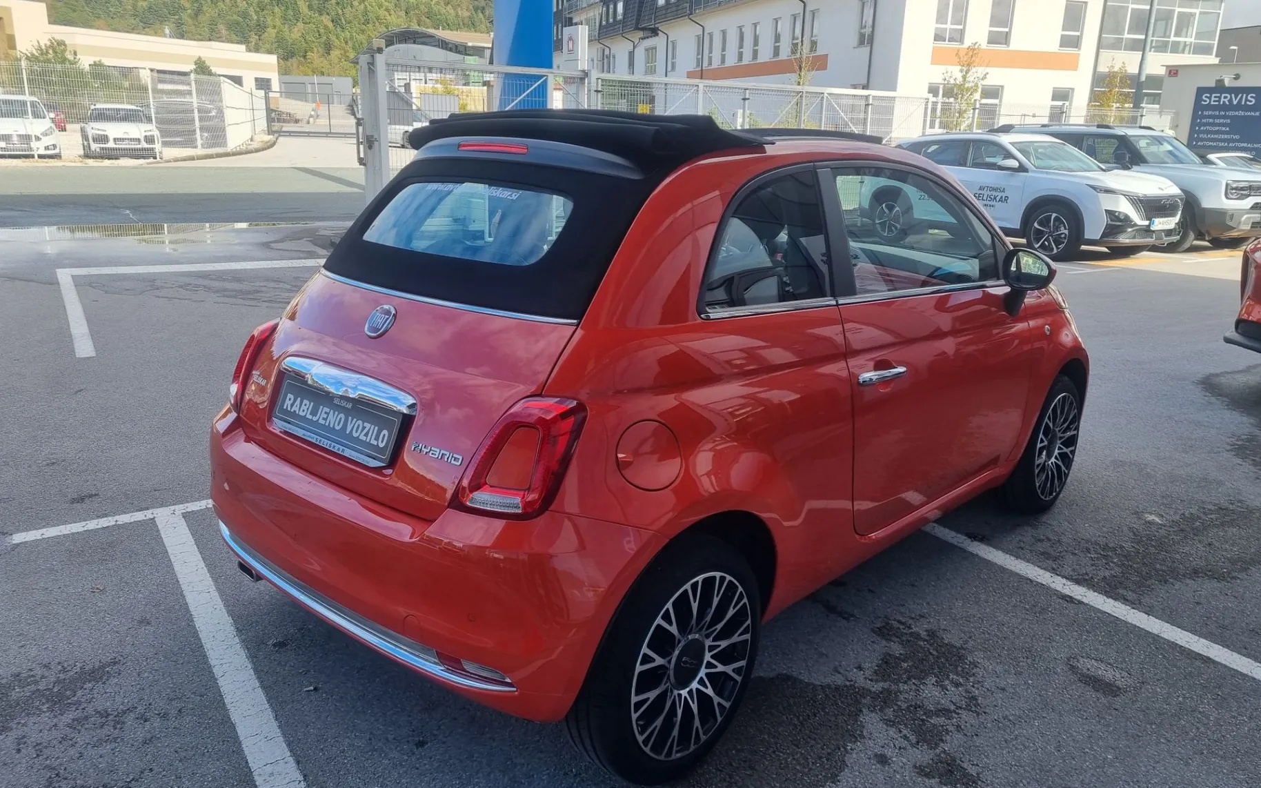 Zunanja slika - Fiat 500C - 500 1.0 MHEV Dolcevita  - SAMO 4.992km - CABRIO - 8