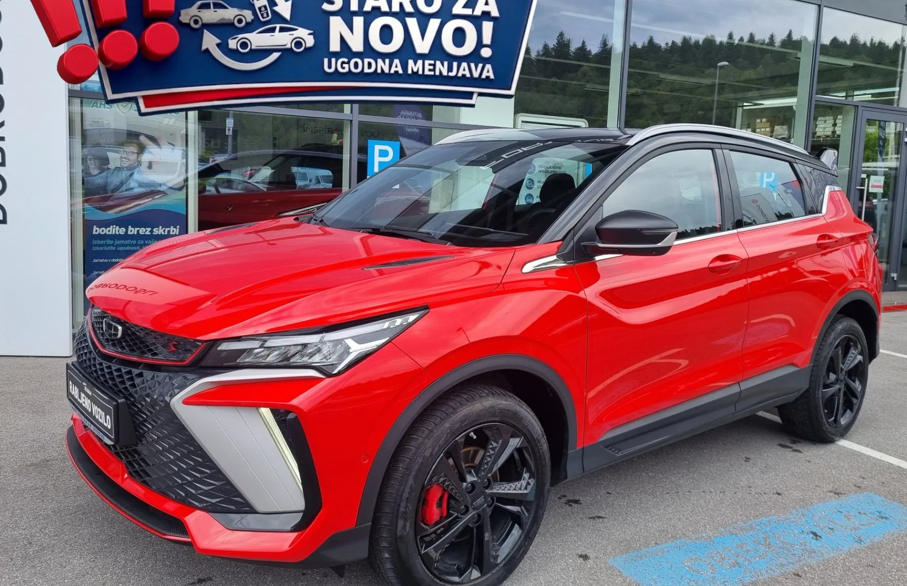 Zunanja slika - Geely Coolray - 1.5 GF - SLOVENSKI - 1. LASTNIK - AKCIJA - 1