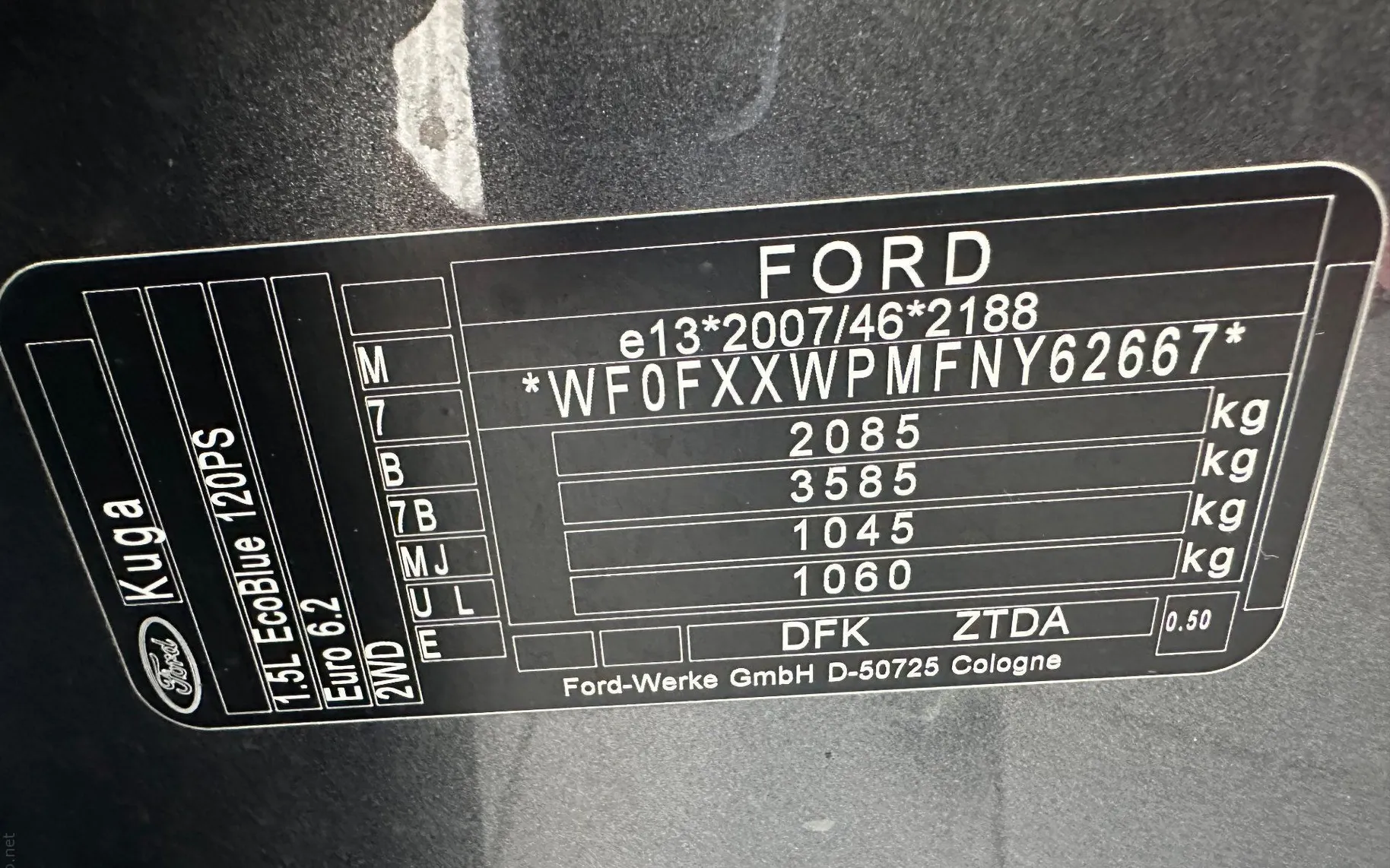Zunanja slika - Ford Kuga - 1.5 EcoBlue ST-Line.KAMERA.NAVI.Športno podvozje - 11