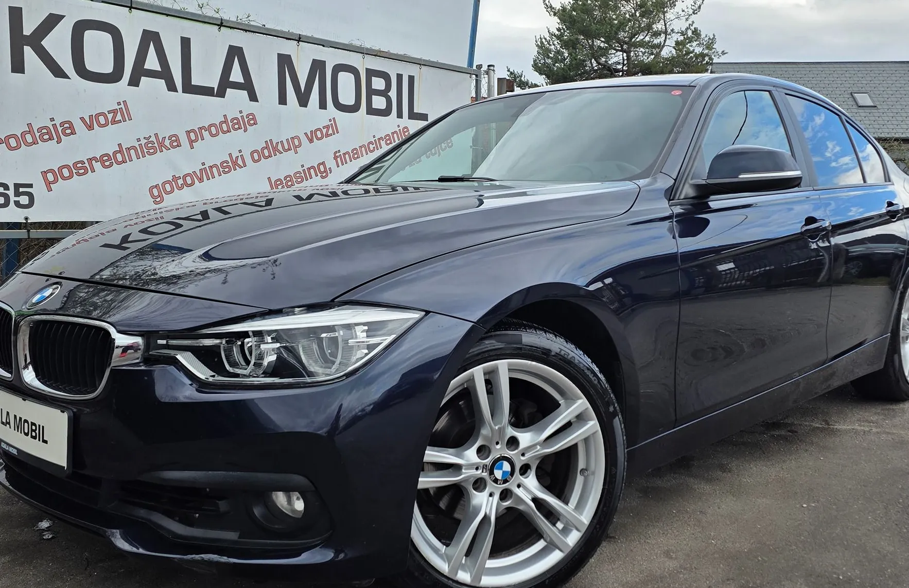 Zunanja slika - BMW Serija 3 - : 318D LIMUZINA FACELIFT LED-NAVI-AVTOMATIK-PDC - 19