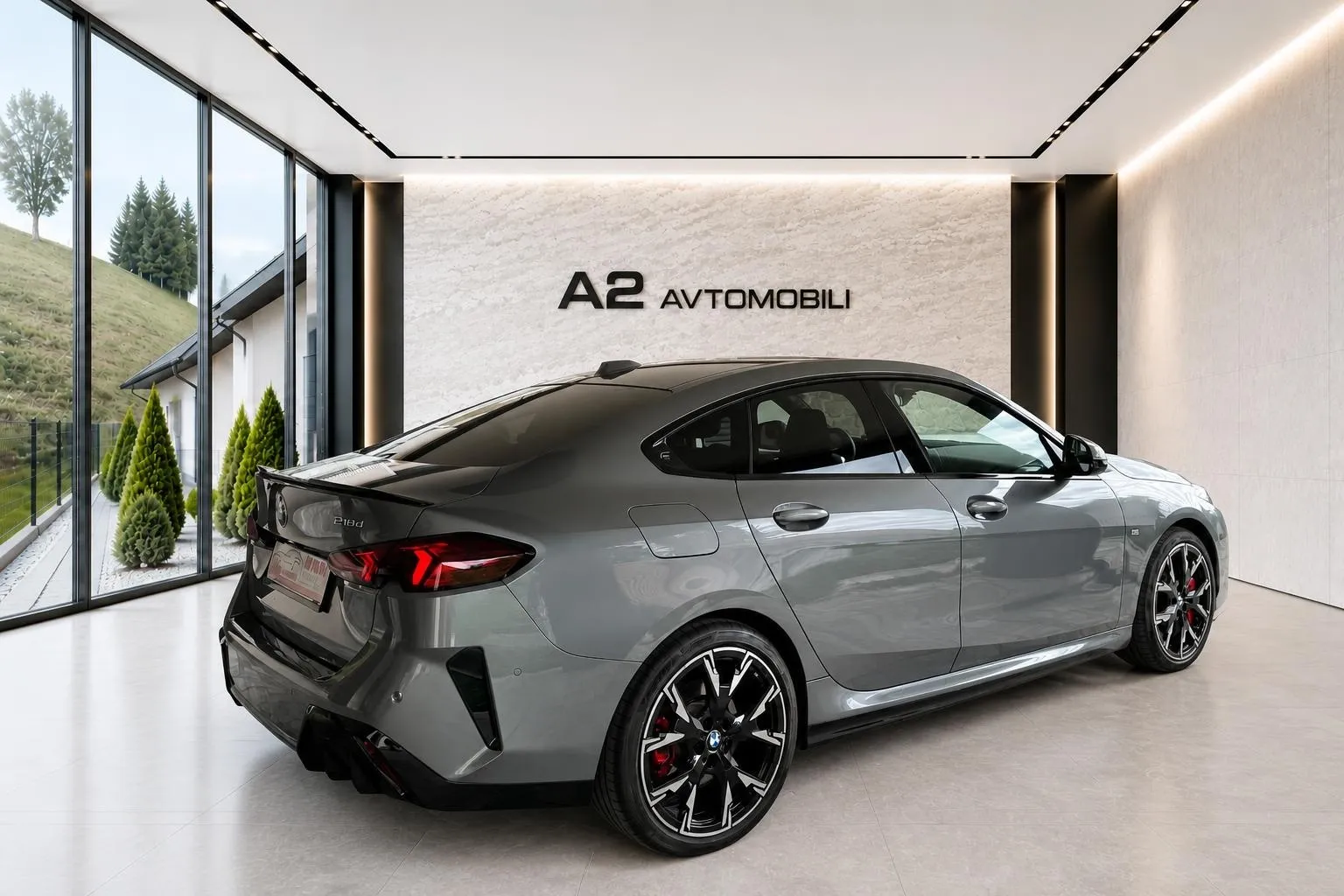 Notranja slika - BMW serija 2 Gran Coupe: - 218d M-PRO PAKET-KAMERA360-ACC-NAVI-HEAD UP- - 11