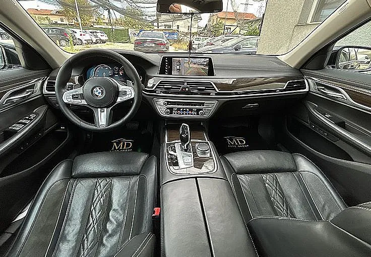 Zunanja slika - BMW Serija 7 - : 740Li xDrive-LASER-ZRAK-TV-360KAM-NIGHT VISION-LED - 7