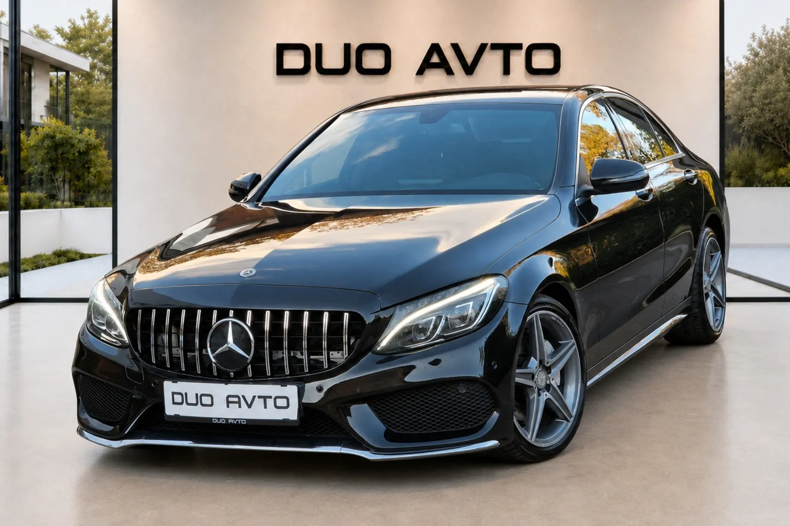 Zunanja slika - Mercedes-Benz C-Razred - 200D-AMG LINE-AVT.-USNJE-KAMERA-18COL-BURMESTER... - 2