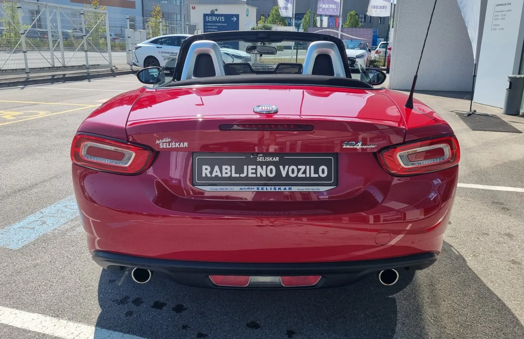Zunanja slika - Fiat 124 Spider - 1.4 Turbo Lusso Avtomatik - GRETJE SEDEŽEV-NAVI... - 7