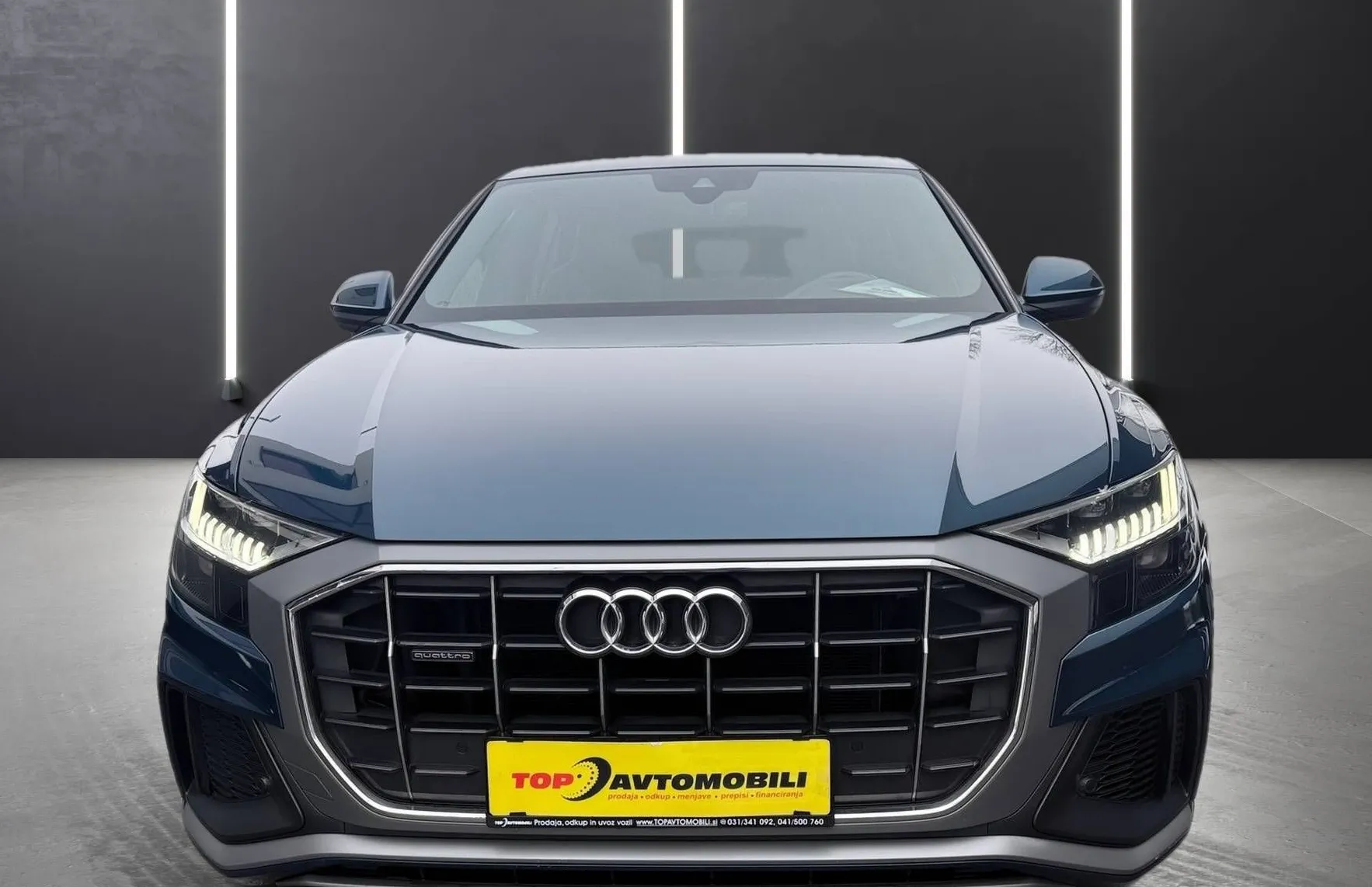 Zunanja slika - Audi Q8 - 50 TDI Q S LINE HD MATRIX ZRAČNO RADAR KAMERA - 11
