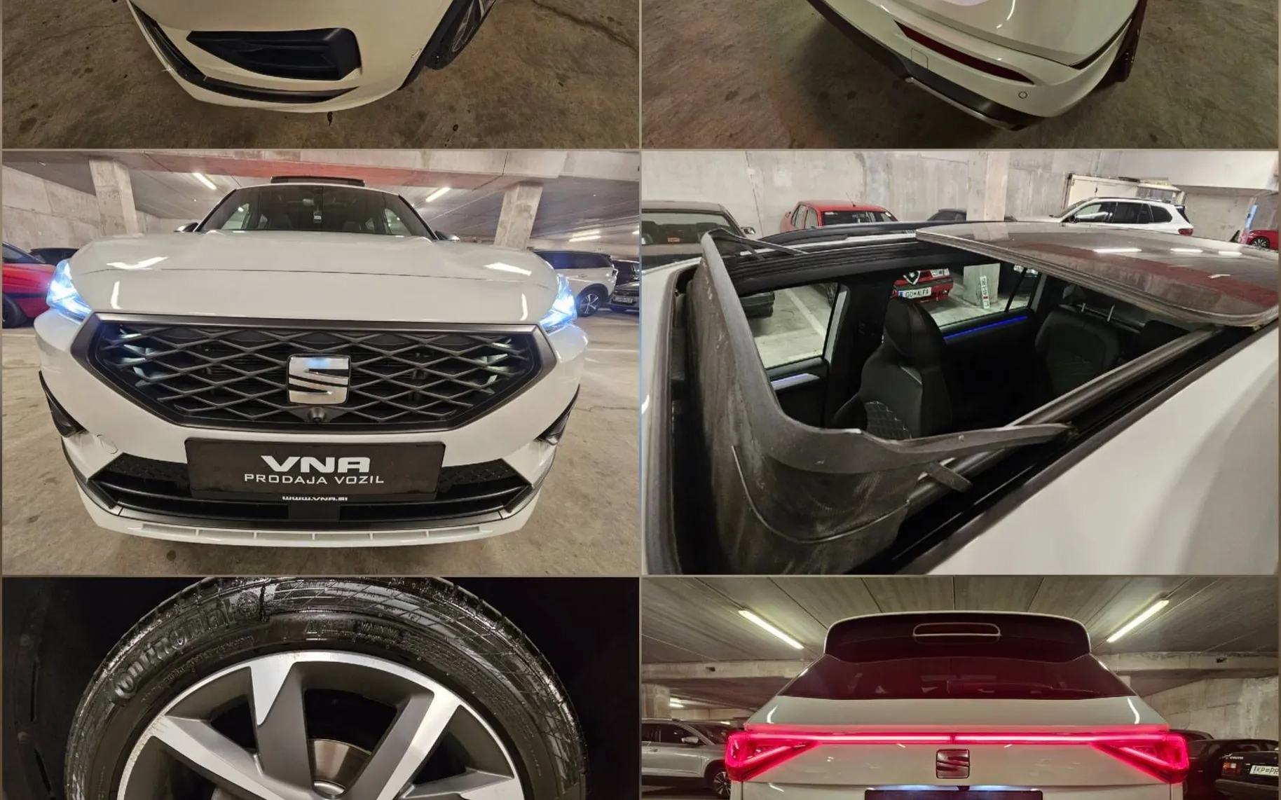 Notranja slika - Seat Tarraco - 2.0 TDI FR DSG |PANO|WEBASTO|KLJUKA|BLIS|ALU20|TOP - 12